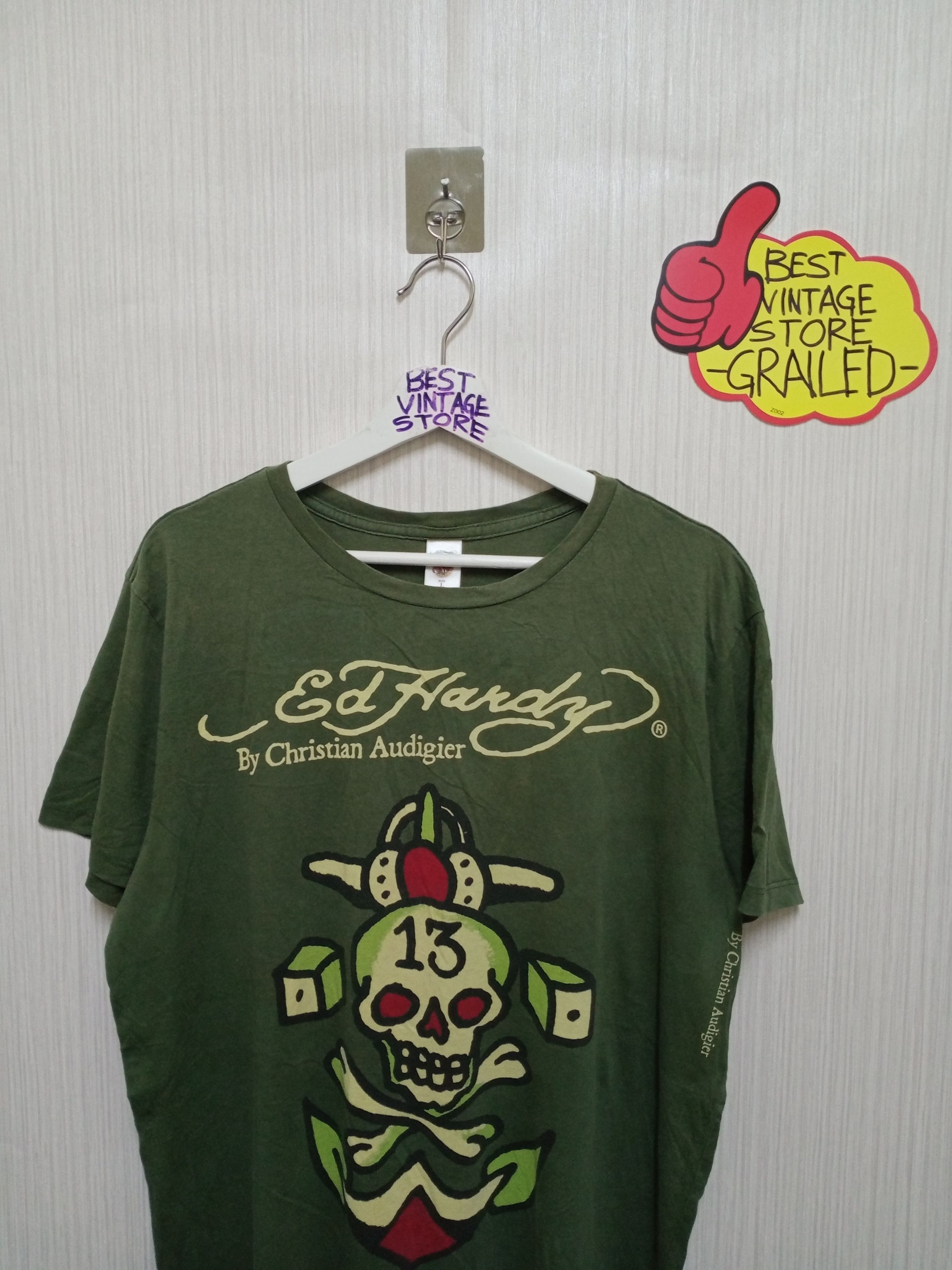 Christian Audigier Ed Hardy by Christian Audigier Ed Hardy Tshirt Size US L / EU 52-54 / 3 - 2 Thumbnail