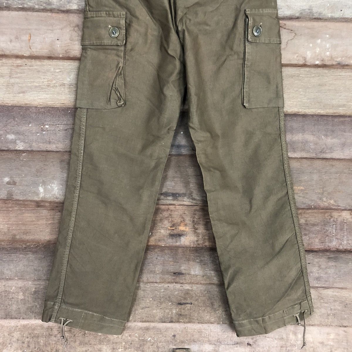 HOLLYWOOD RANCH MARKET DL Hollywood Ranch HR Market Multipocket Cargo Pants #3418 Size US 29 - 11 Thumbnail