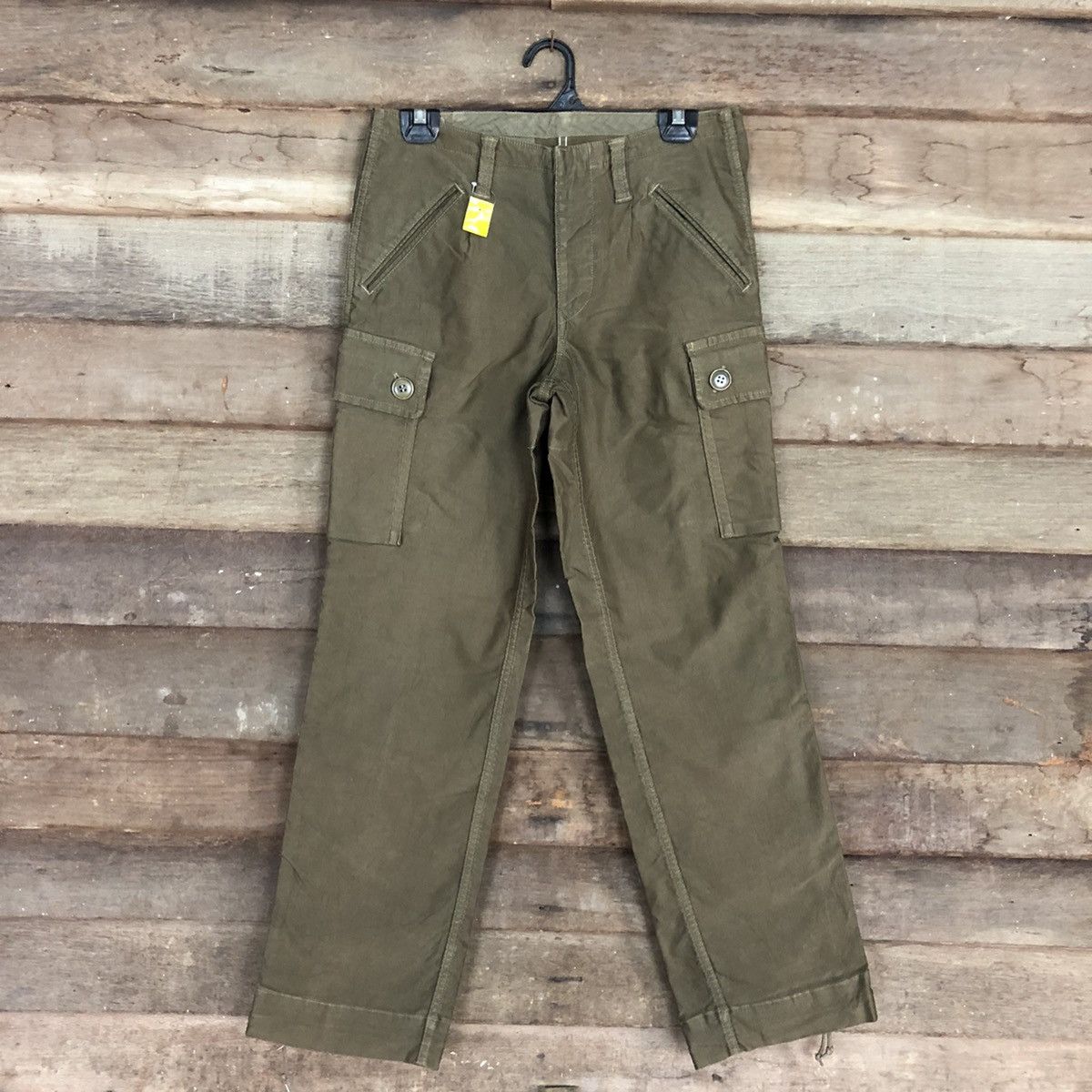 HOLLYWOOD RANCH MARKET DL Hollywood Ranch HR Market Multipocket Cargo Pants #3418 Size US 29 - 1 Thumbnail