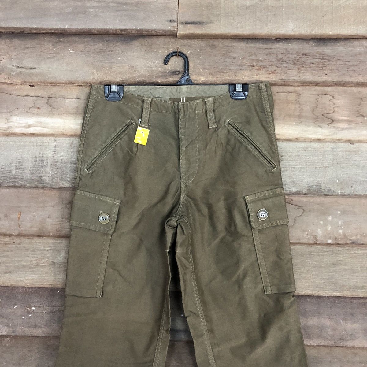 HOLLYWOOD RANCH MARKET DL Hollywood Ranch HR Market Multipocket Cargo Pants #3418 Size US 29 - 2 Thumbnail