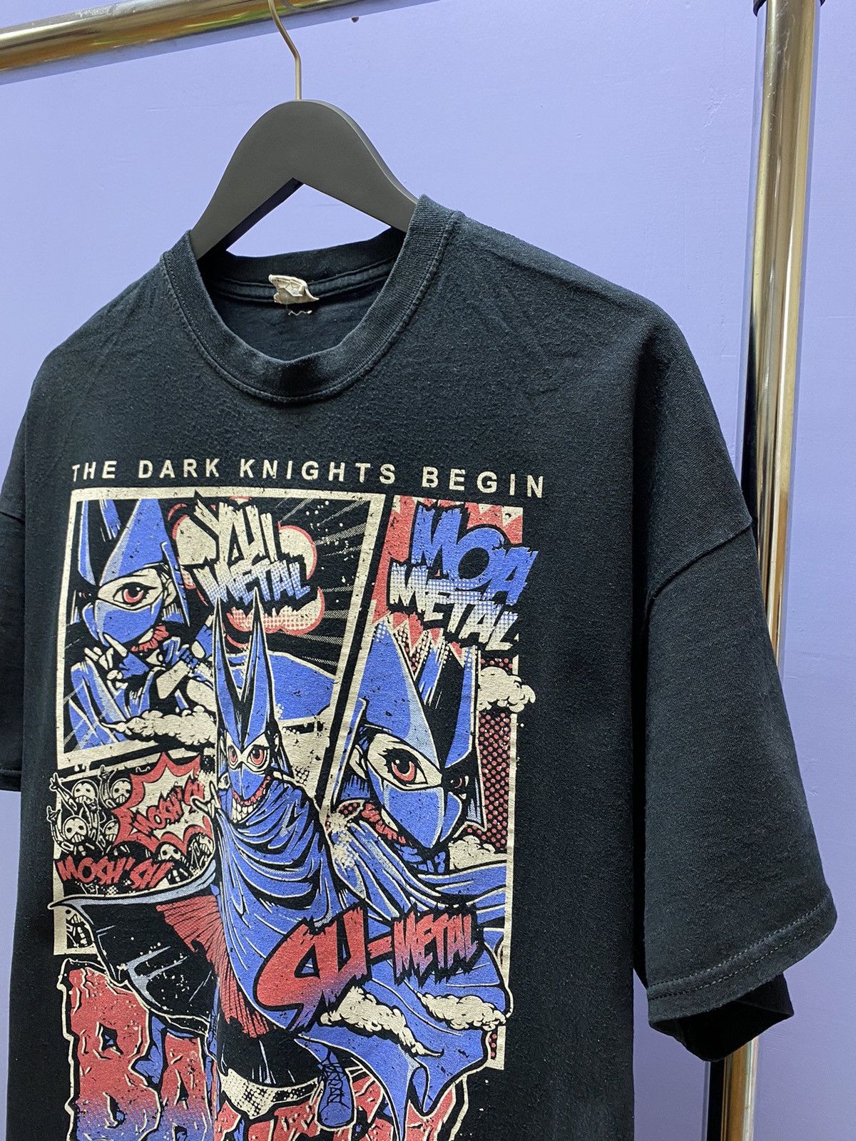 Other BabyMetal The Dark Knights Begin Japanese Band T Shirt Size US XXL / EU 58 / 5 - 8 Thumbnail