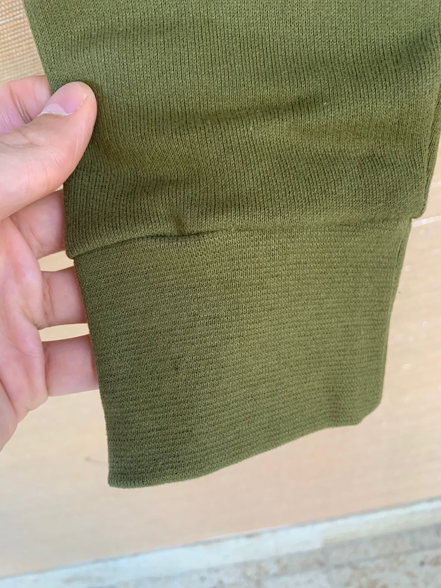 Balmain Side Zip Pullover Hoodie in Dirty Green Size US S / EU 44-46 / 1 - 5 Thumbnail