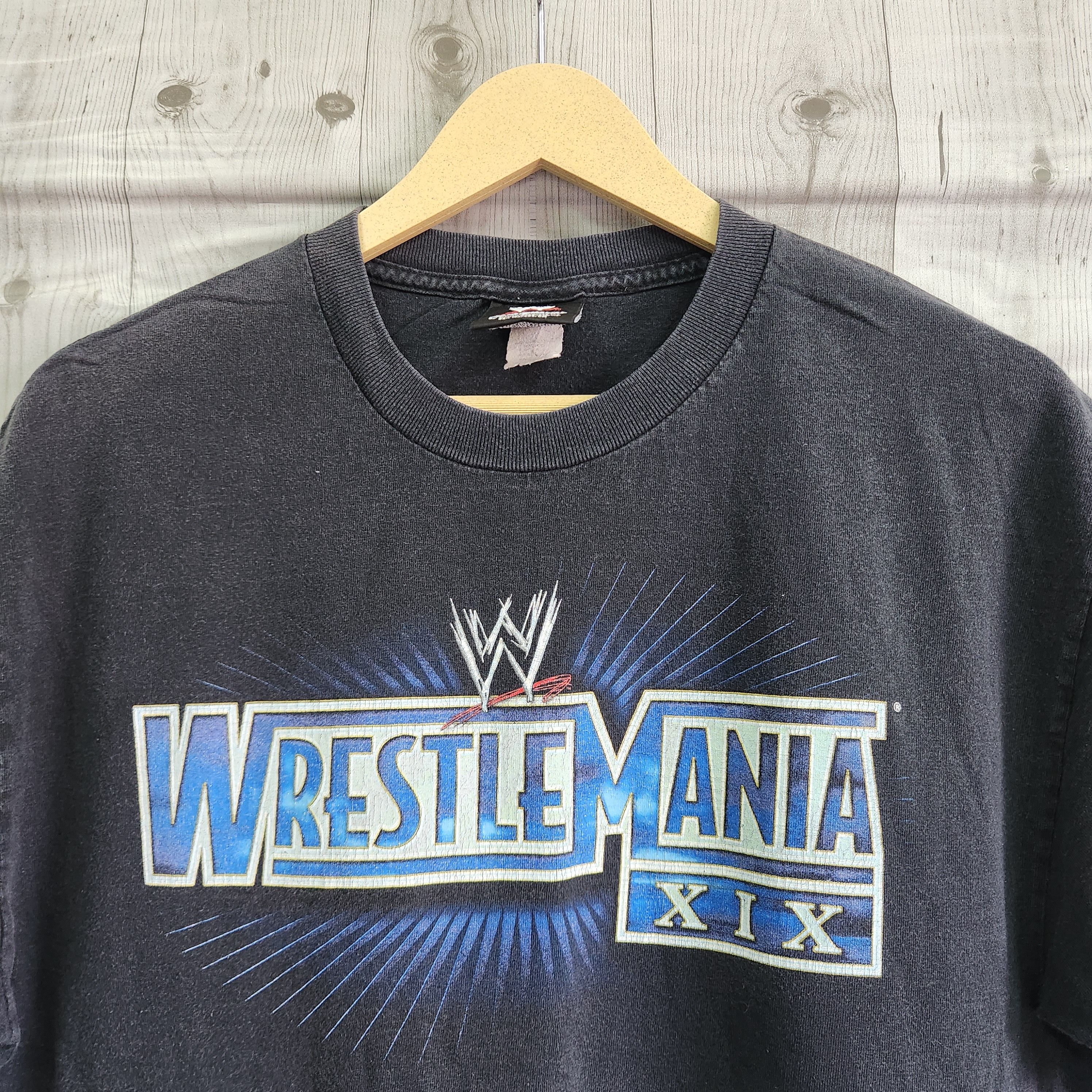 Vintage × WWE Vintage WWE WrestleMania XIX Copyright 2003 Size US L / EU 52-54 / 3 - 2 Thumbnail