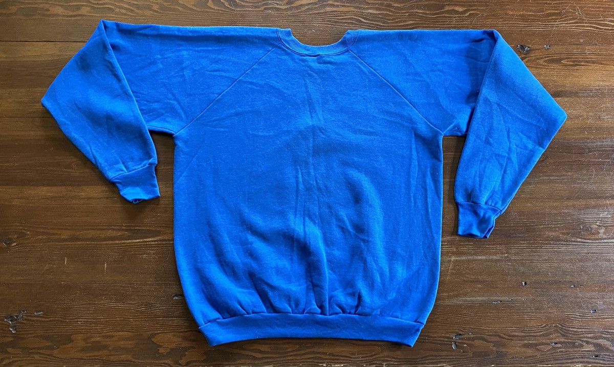 Fruit Of The Loom Vintage 90’s CYO Blue Knights Raglan Crewneck Sweatshirt Size US XL / EU 56 / 4 - 11 Thumbnail