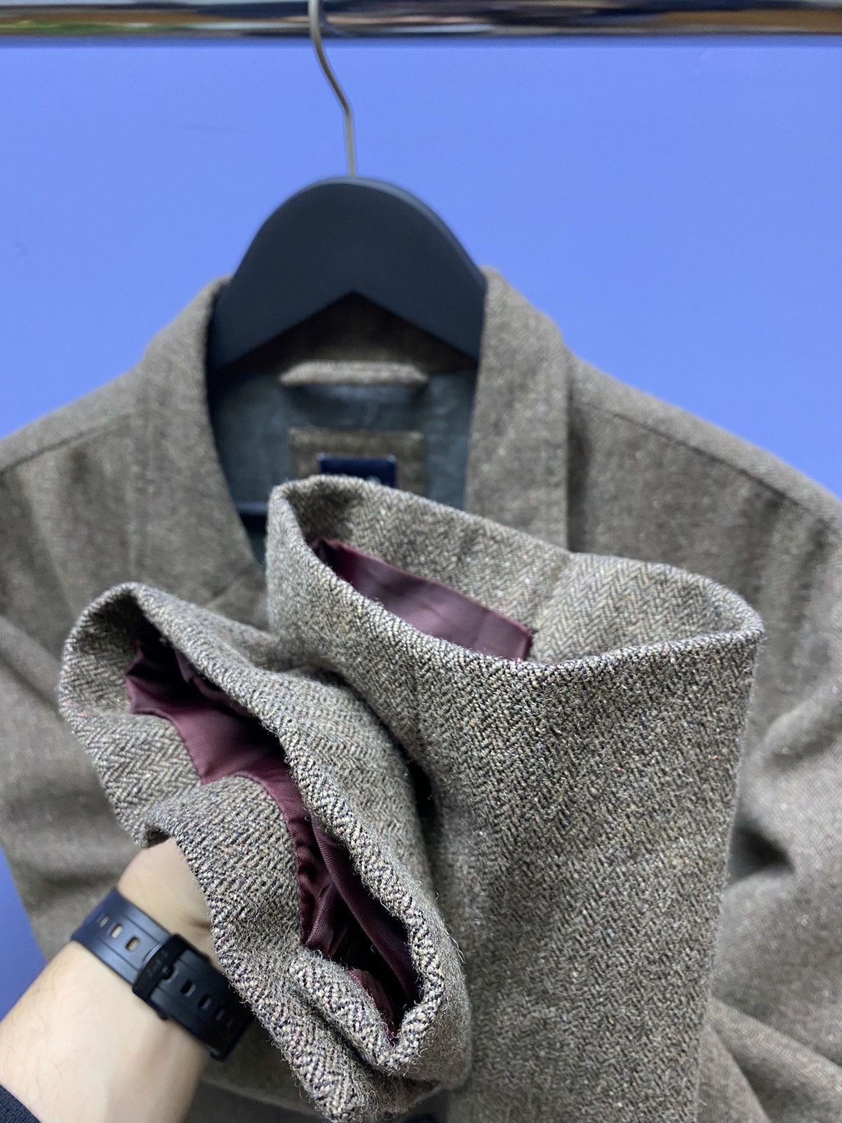 Gap Gap Brown Blazer Size L Size 44L - 11 Thumbnail