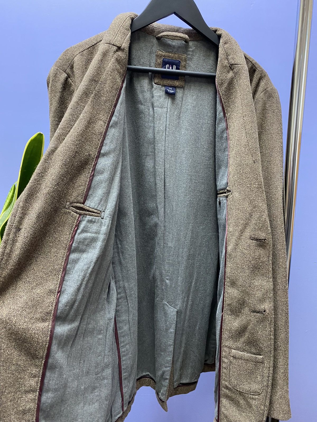 Gap Gap Brown Blazer Size L Size 44L - 18 Thumbnail