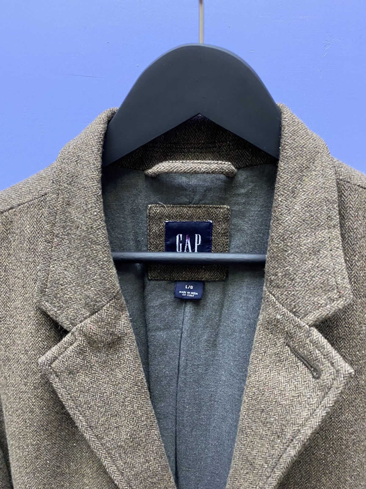Gap Gap Brown Blazer Size L Size 44L - 10 Thumbnail