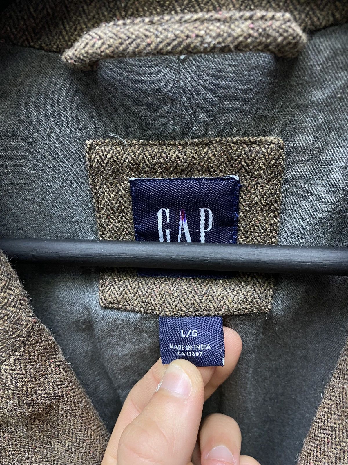 Gap Gap Brown Blazer Size L Size 44L - 12 Thumbnail