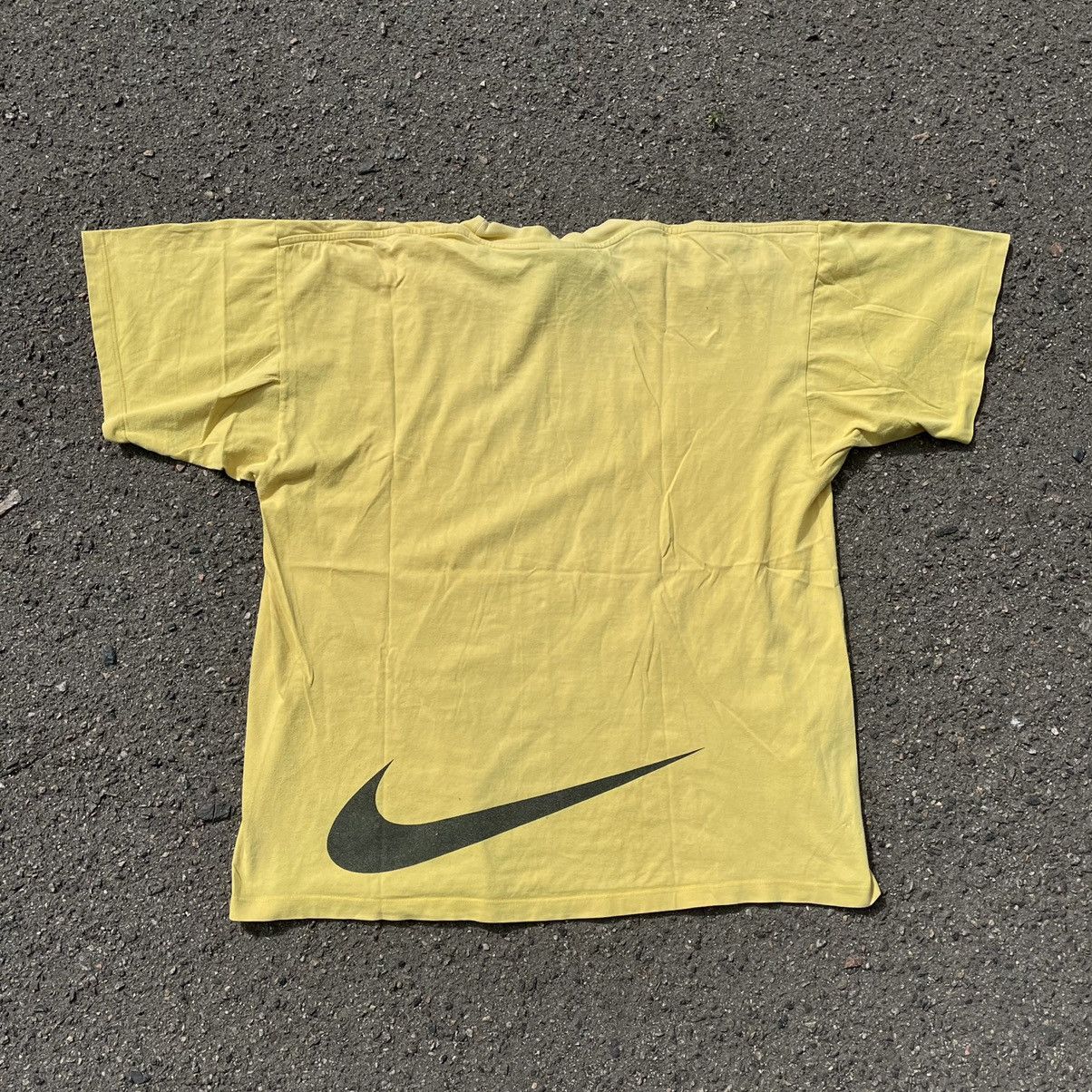 Vintage Vintage 90s Nike Swoosh Sun Faded Graphic Tee Streetwear XL Size US XL / EU 56 / 4 - 8 Thumbnail