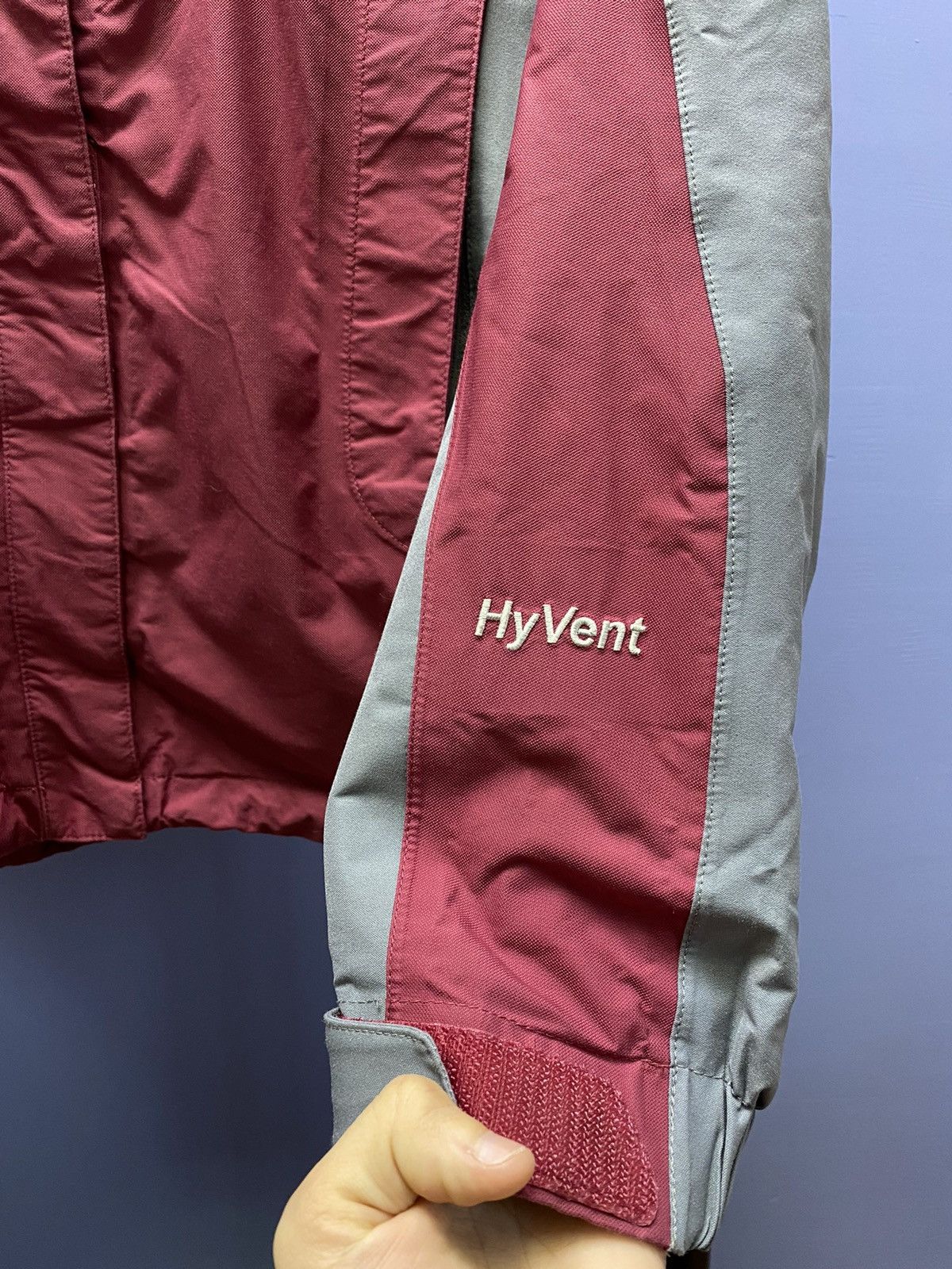 The North Face × Vintage The North Face HyVent Women Jacket Size L / US 10 / IT 46 - 3 Thumbnail