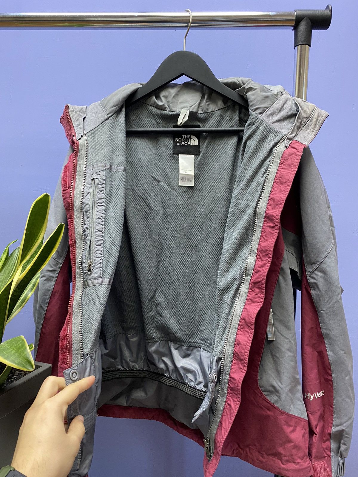 The North Face × Vintage The North Face HyVent Women Jacket Size L / US 10 / IT 46 - 20 Thumbnail