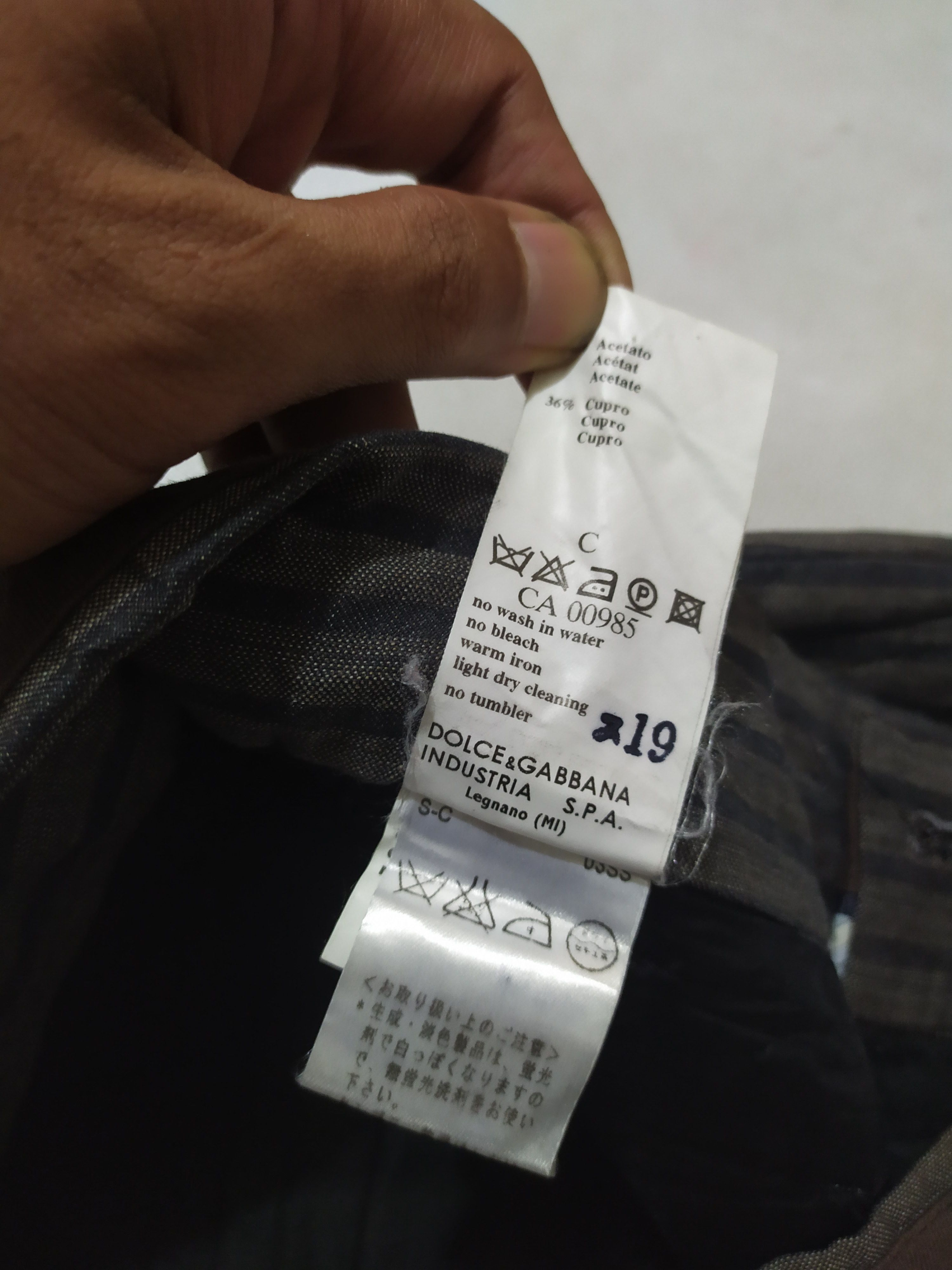 Dolce & Gabbana 🔥Dolce & Gabbana Stripe Casual Pants Size US 30 / EU 46 - 6 Thumbnail
