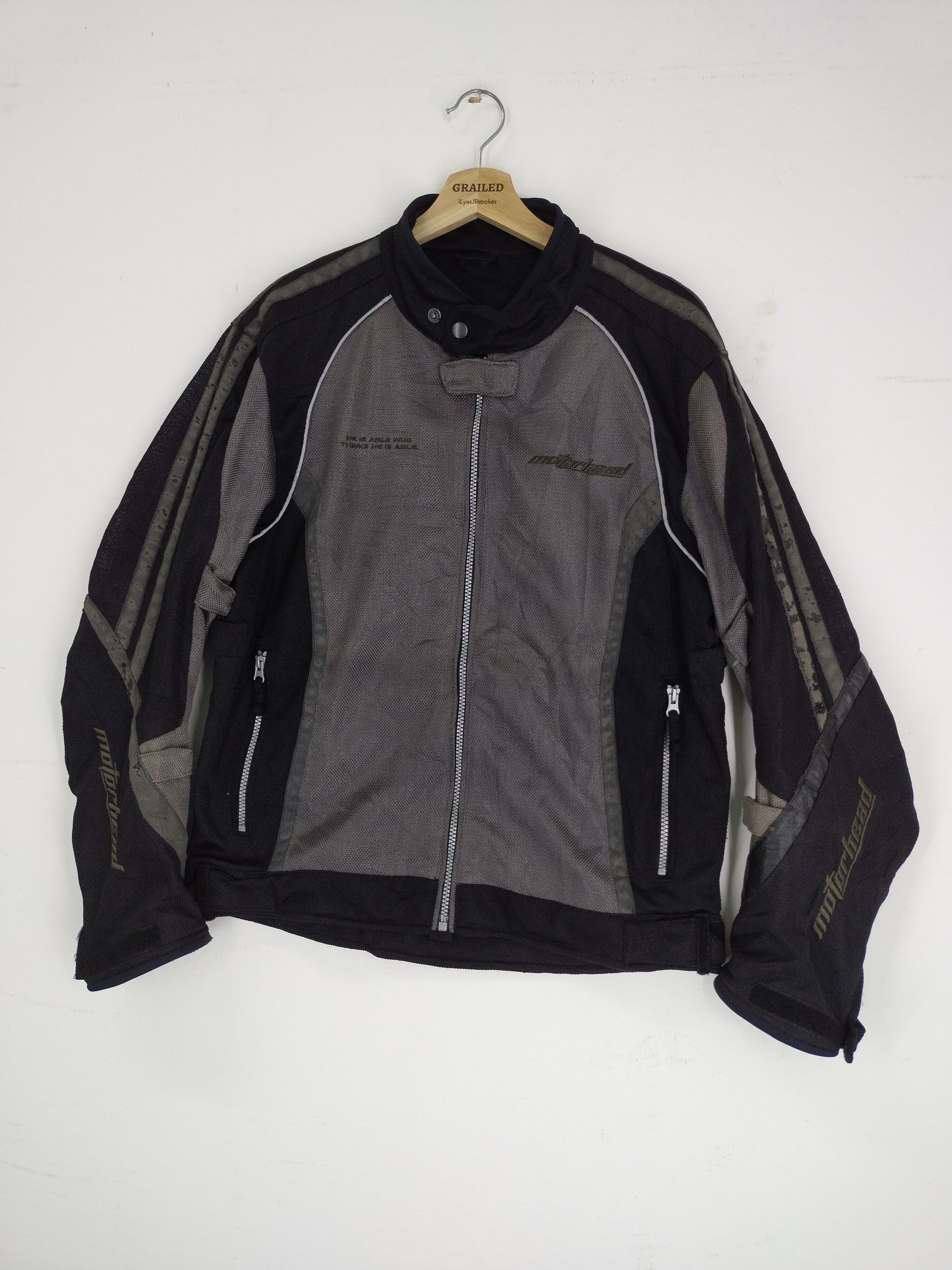 Sports Specialties Vintage Motorhead Sport And Touring Right Outfitters Jacket Size US L / EU 52-54 / 3 - 1 Thumbnail