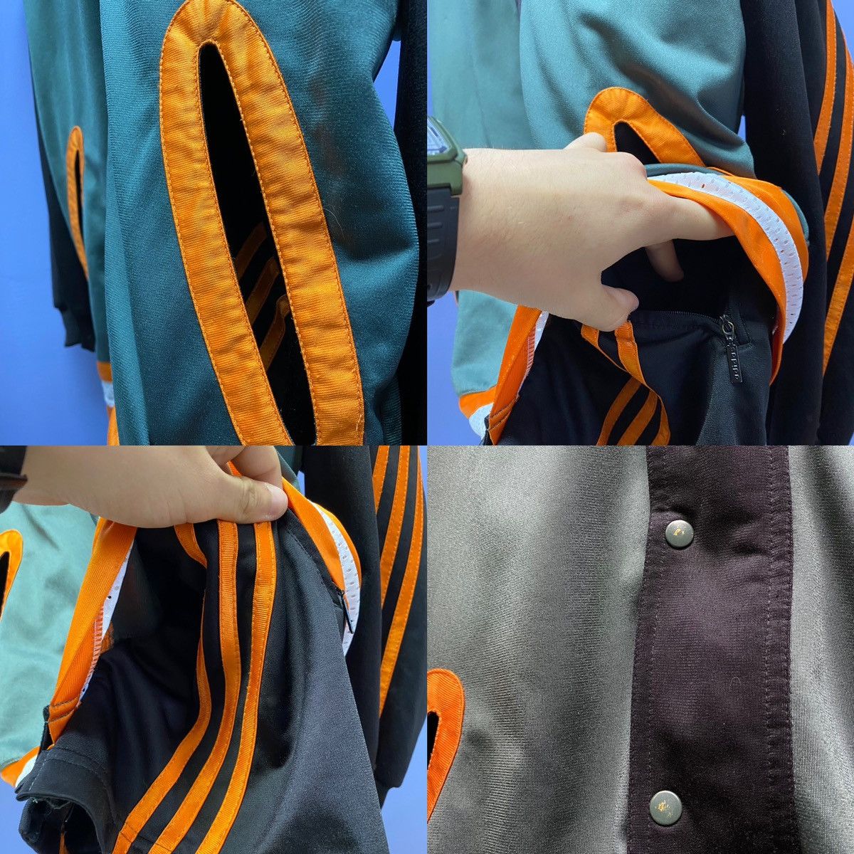 Adidas × Vintage Vintage Adidas Streetball Track Jacket Warm Up Jersey NBA Size US M / EU 48-50 / 2 - 22 Thumbnail