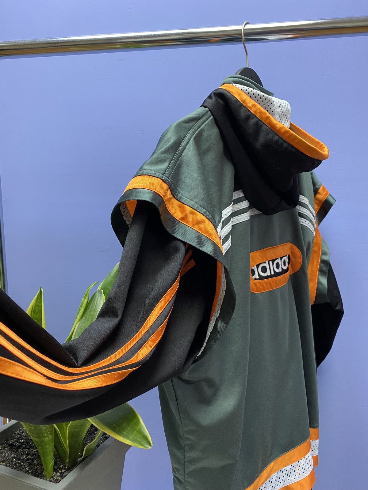 Adidas × Vintage Vintage Adidas Streetball Track Jacket Warm Up Jersey NBA Size US M / EU 48-50 / 2 - 10 Thumbnail