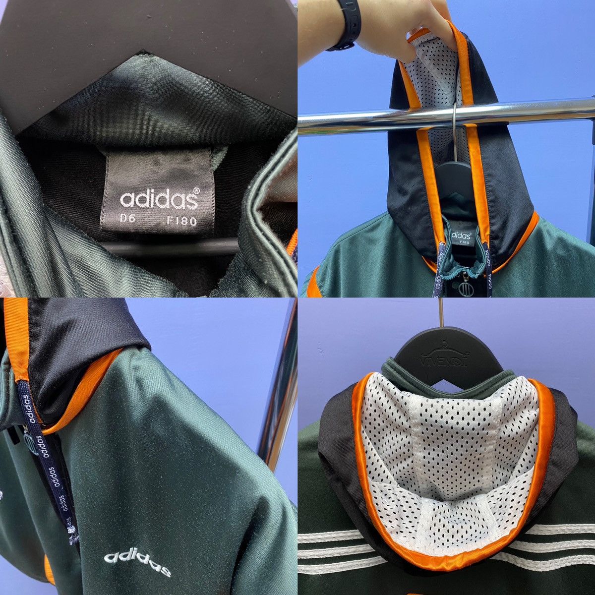 Adidas × Vintage Vintage Adidas Streetball Track Jacket Warm Up Jersey NBA Size US M / EU 48-50 / 2 - 23 Thumbnail