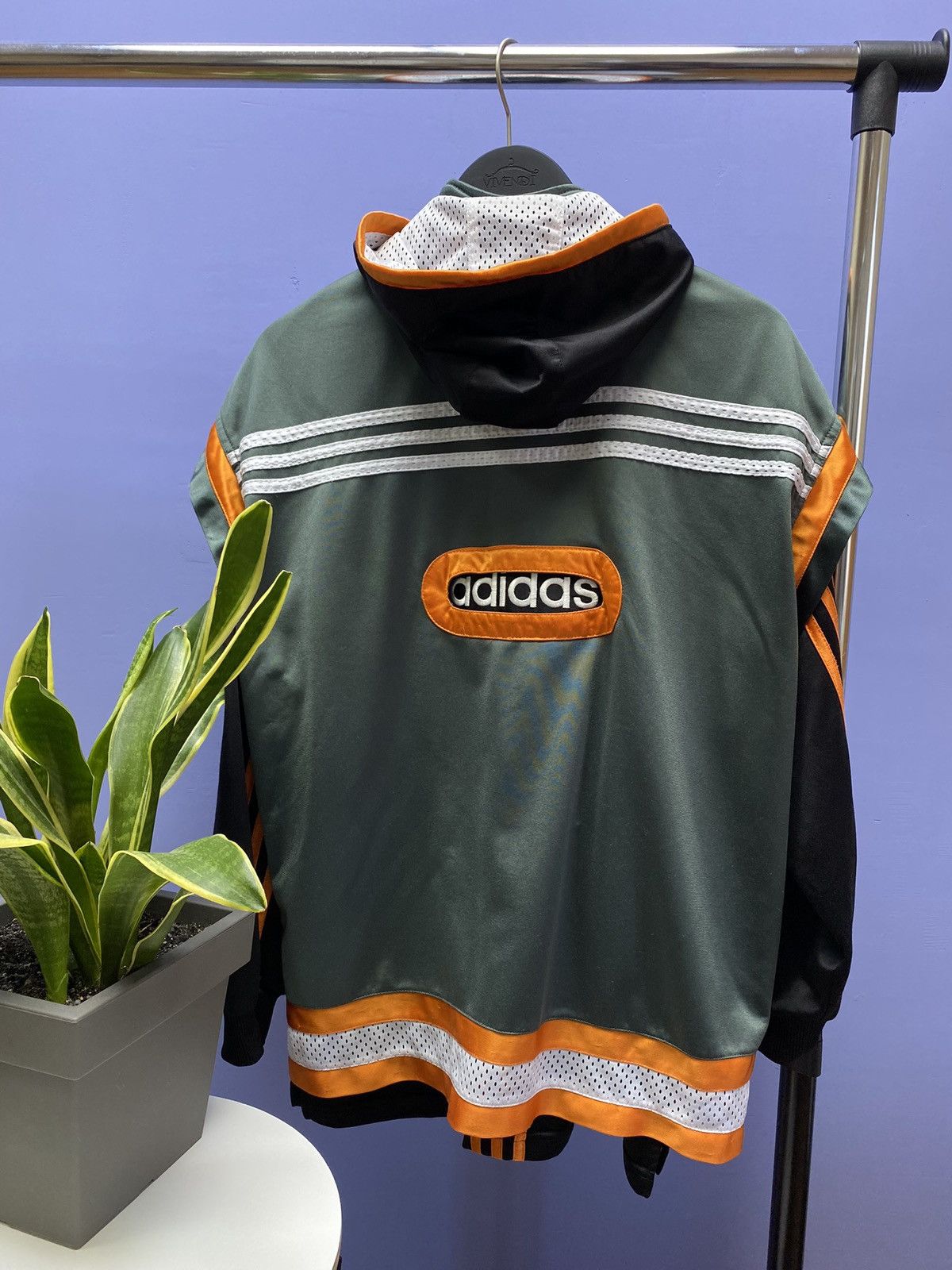 Adidas × Vintage Vintage Adidas Streetball Track Jacket Warm Up Jersey NBA Size US M / EU 48-50 / 2 - 16 Thumbnail