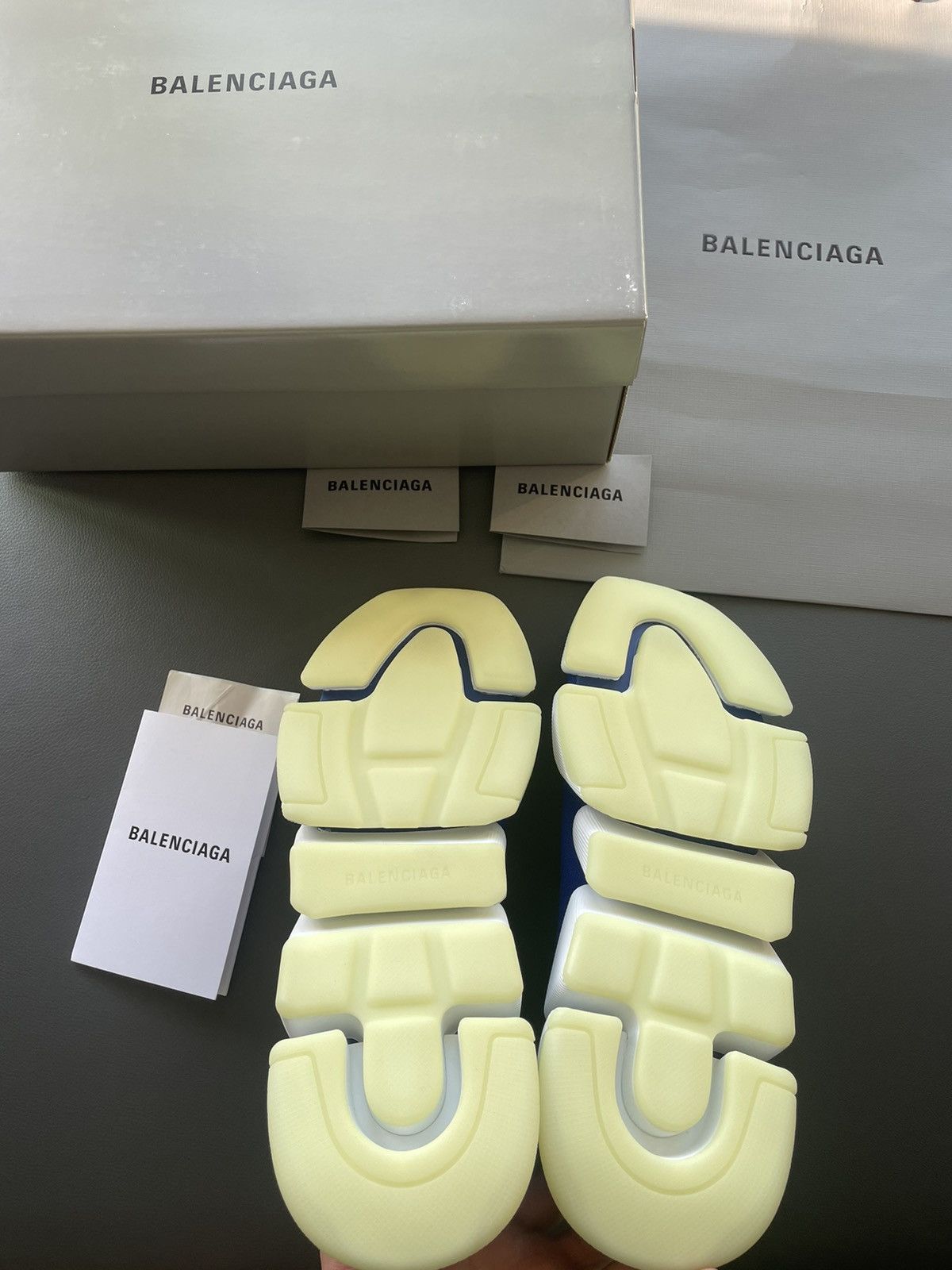 Balenciaga Limited Iconic Rare Super Runway Iconic Logo Sock Sneaker Size US 11 / EU 44 - 18 Thumbnail