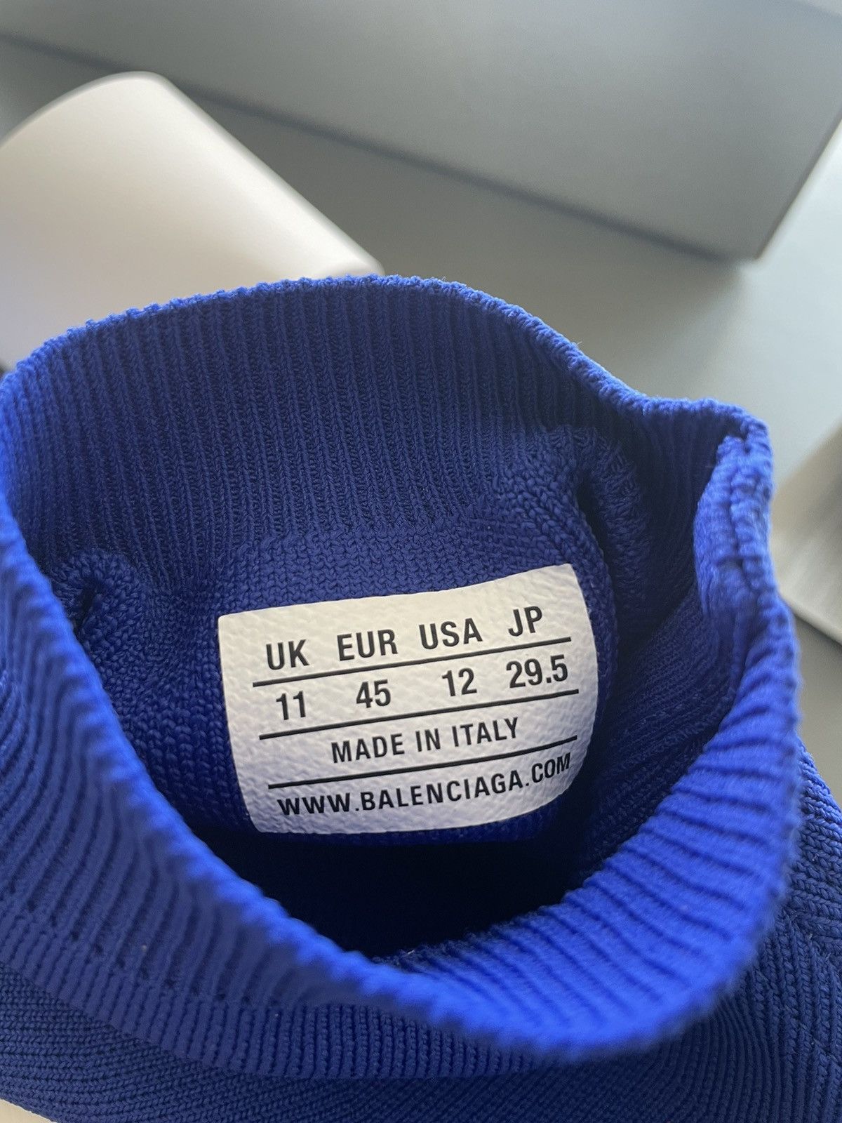 Balenciaga Limited Iconic Rare Super Runway Iconic Logo Sock Sneaker Size US 11 / EU 44 - 6 Thumbnail