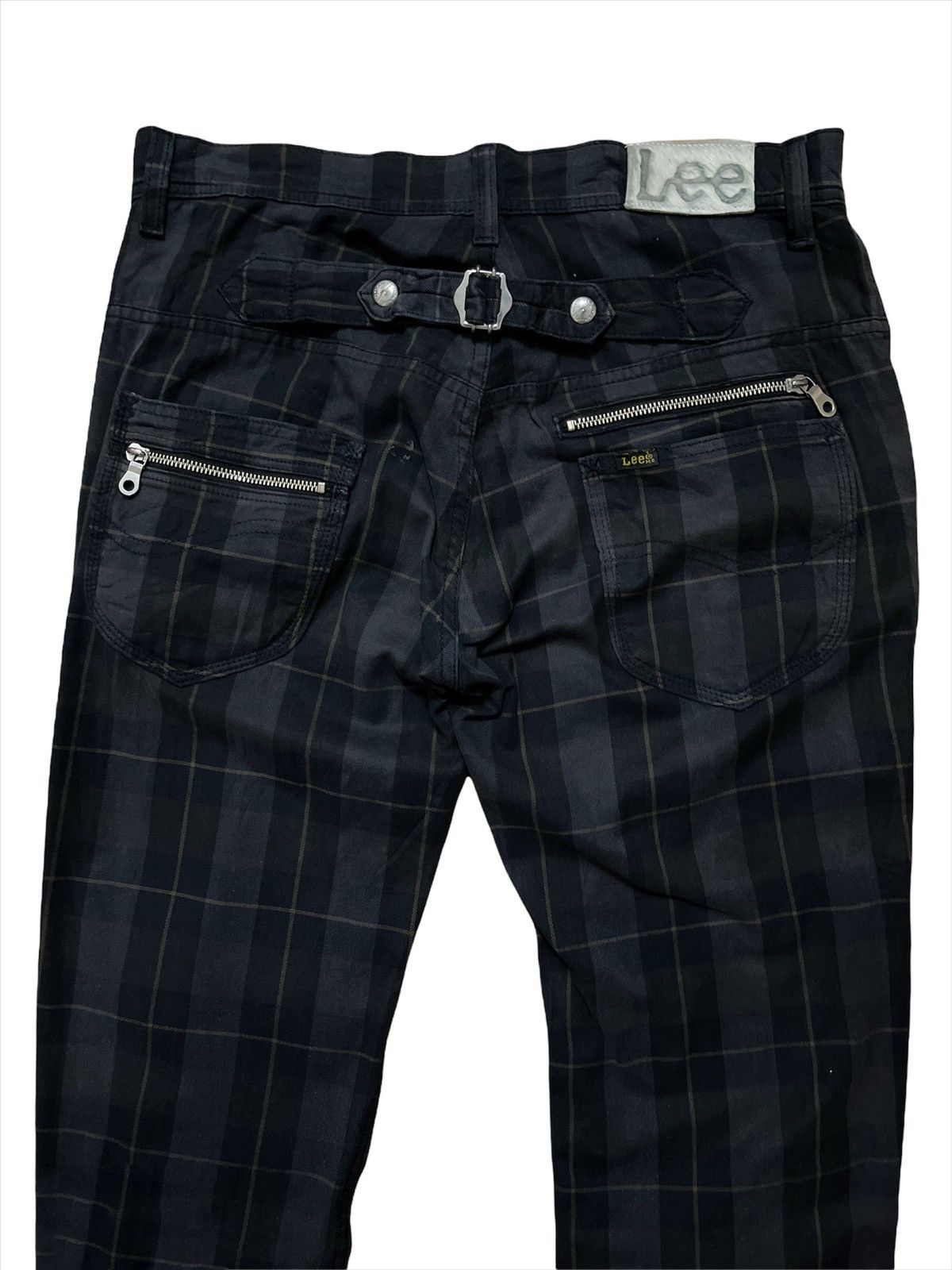 Lee × Seditionaries Lee Cowboy Union Made Buckle Back Multipocket Plaid Pants Size US 33 - 4 Thumbnail