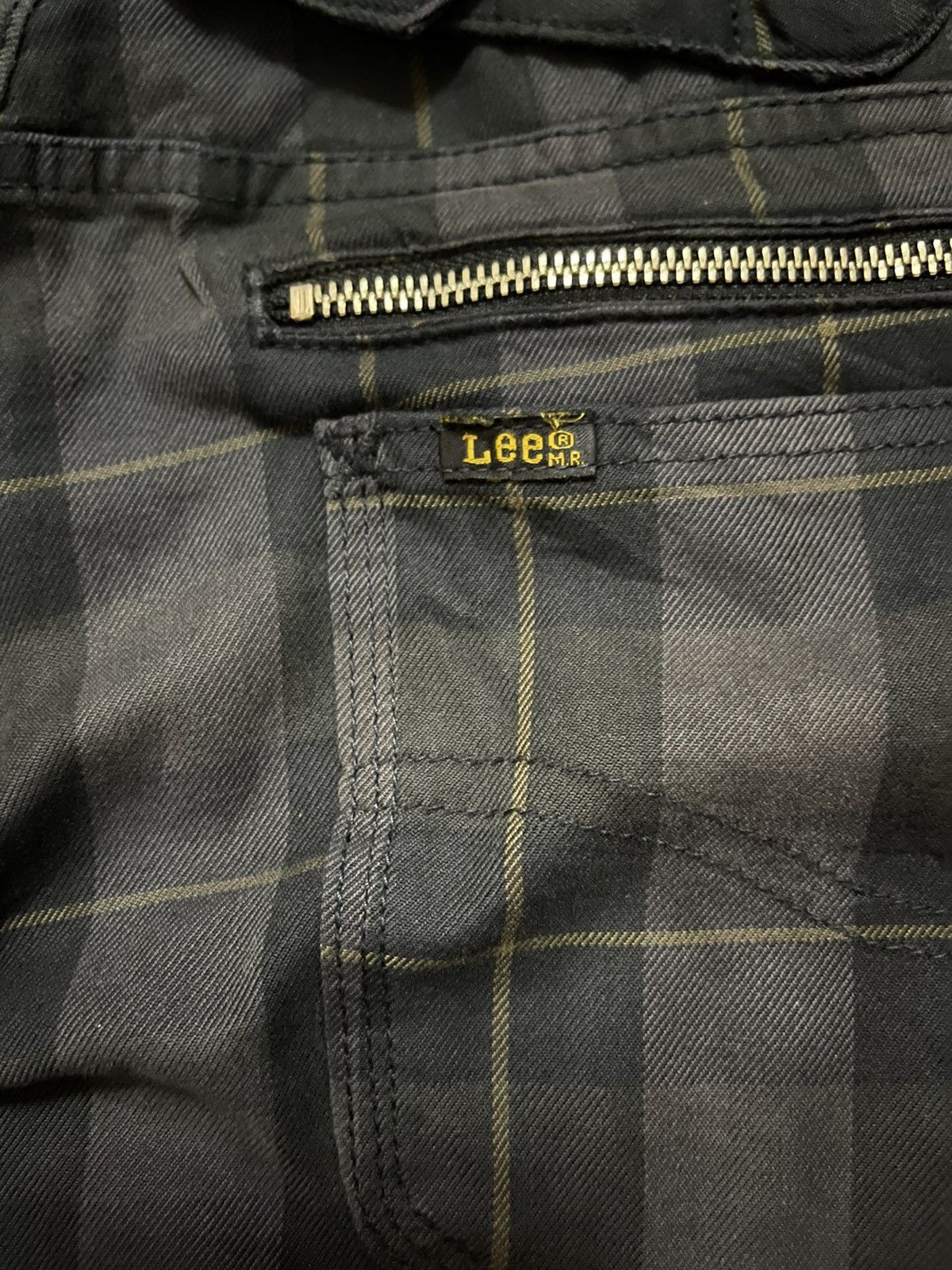 Lee × Seditionaries Lee Cowboy Union Made Buckle Back Multipocket Plaid Pants Size US 33 - 5 Thumbnail