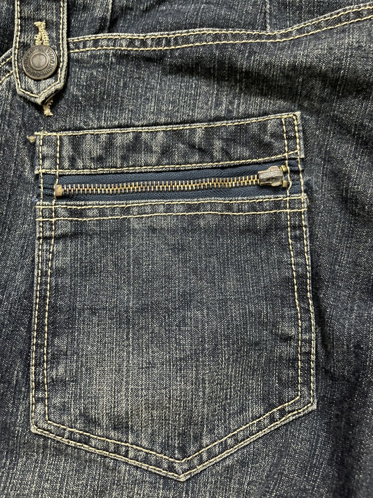 Designer × Japanese Brand Japanese Brand Rand Crap Double Waist Multipocket Denim Pant Size US 35 - 5 Thumbnail