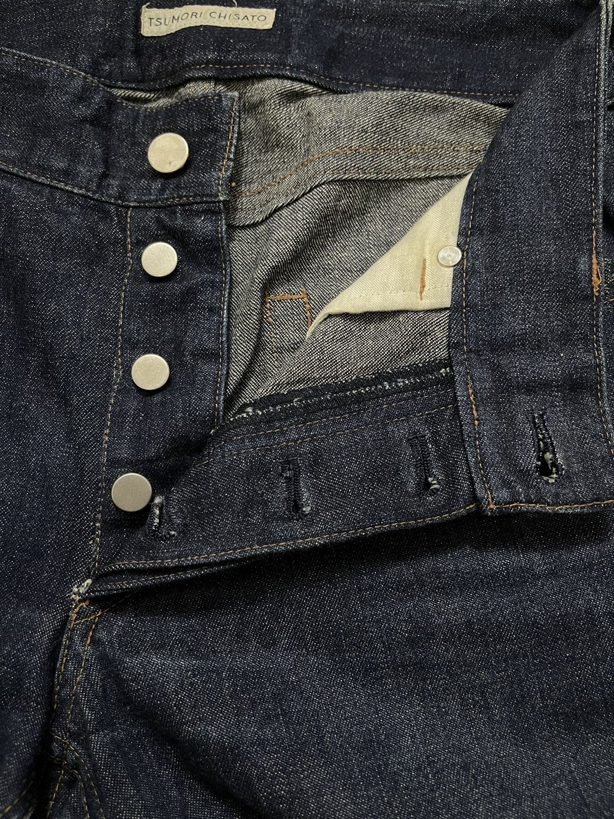 Issey Miyake × Tsumori Chisato Japan Designer Tsumori Chisato by Issey Miyake Denim Pants Size US 29 - 3 Thumbnail