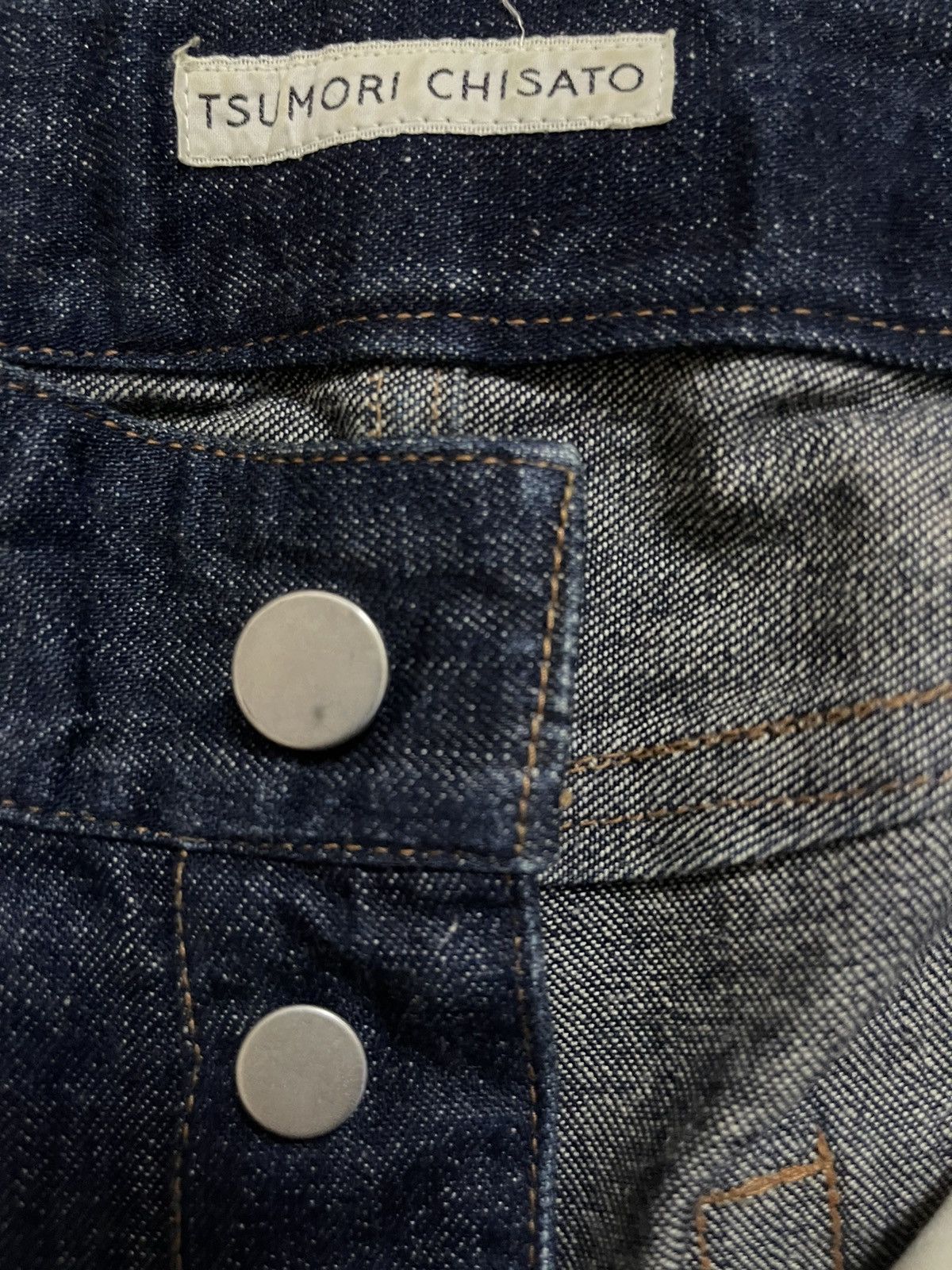 Issey Miyake × Tsumori Chisato Japan Designer Tsumori Chisato by Issey Miyake Denim Pants Size US 29 - 4 Thumbnail