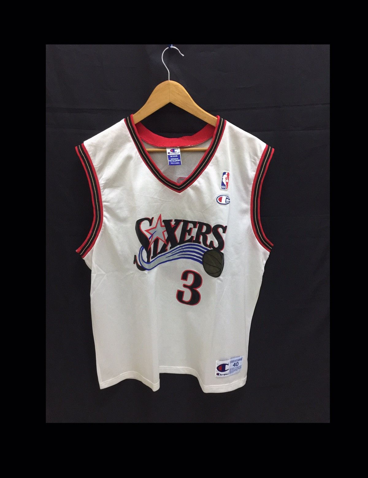 Champion × NBA × Vintage Vintage Philadelphia Sixers Allen Iverson Champion NBA Size US M / EU 48-50 / 2 - 1 Thumbnail