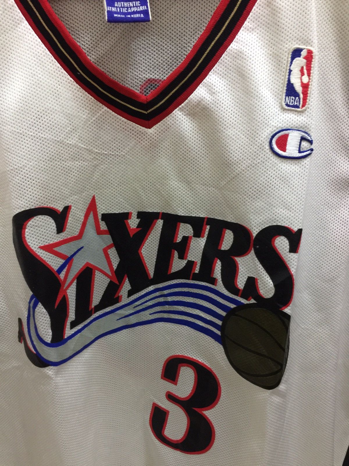 Champion × NBA × Vintage Vintage Philadelphia Sixers Allen Iverson Champion NBA Size US M / EU 48-50 / 2 - 4 Thumbnail