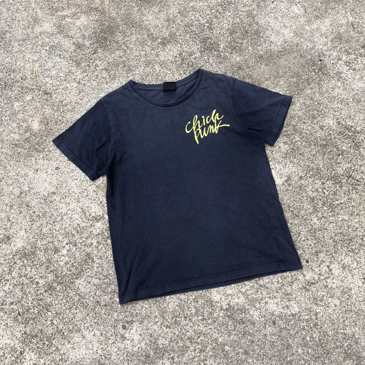 Diet Butcher Slim Skin × Japanese Brand 🔥Rare🔥🇯🇵Diet Butcher Slim Skin Chick Punk Sun Faded Tee Size US M / EU 48-50 / 2 - 1 Thumbnail