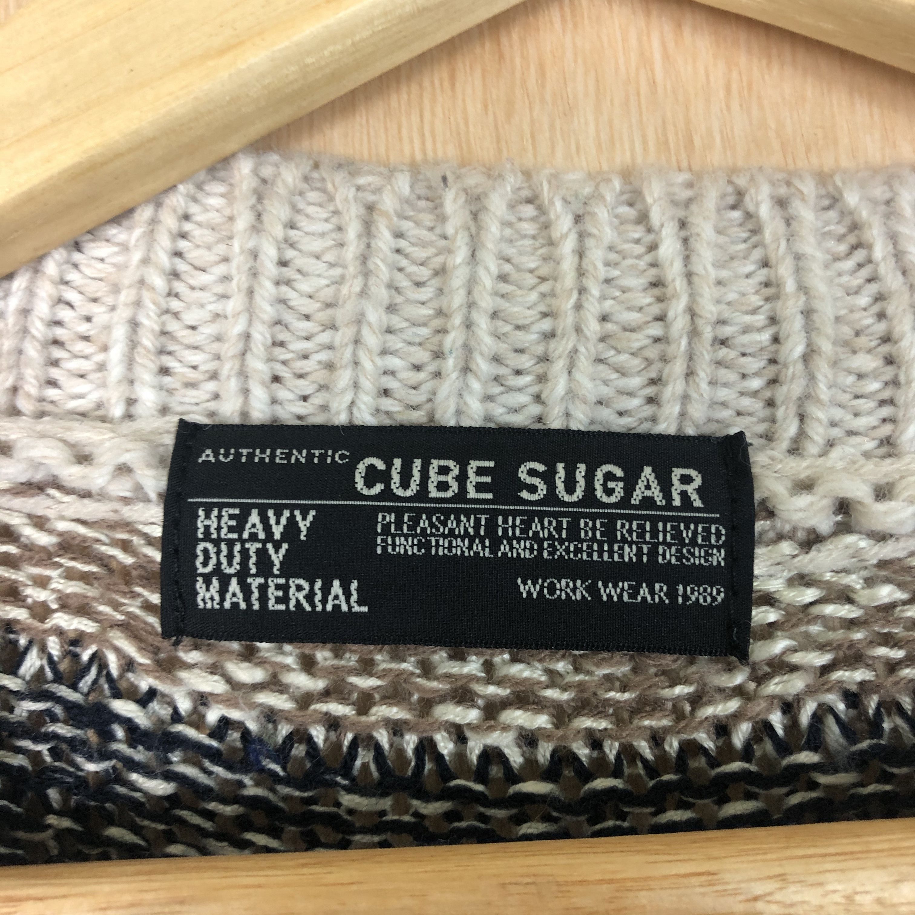 Aran Isles Knitwear DL Cube Sugar like coogi oversized Knitwear like coogi #c017 Size US M / EU 48-50 / 2 - 9 Thumbnail