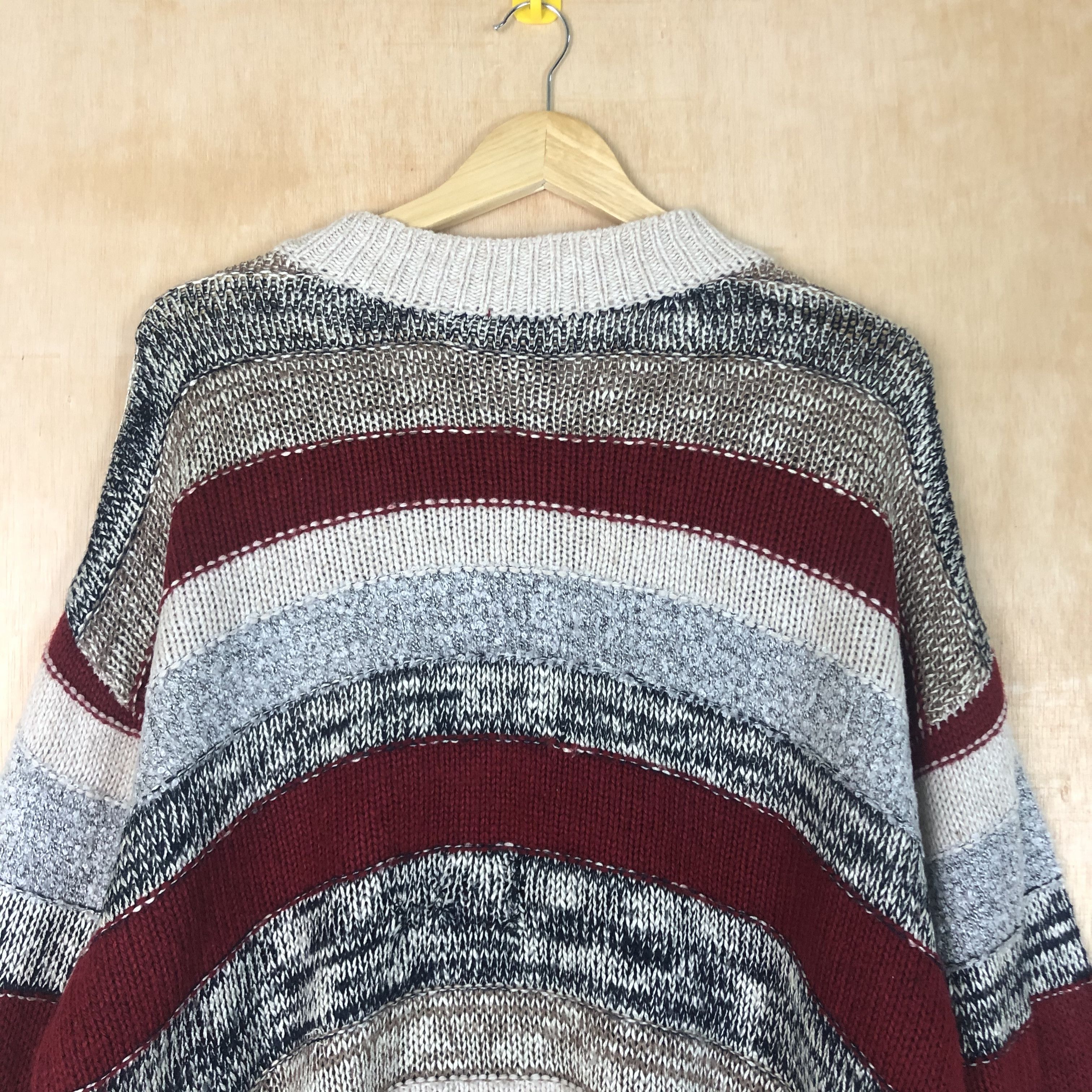 Aran Isles Knitwear DL Cube Sugar like coogi oversized Knitwear like coogi #c017 Size US M / EU 48-50 / 2 - 2 Thumbnail