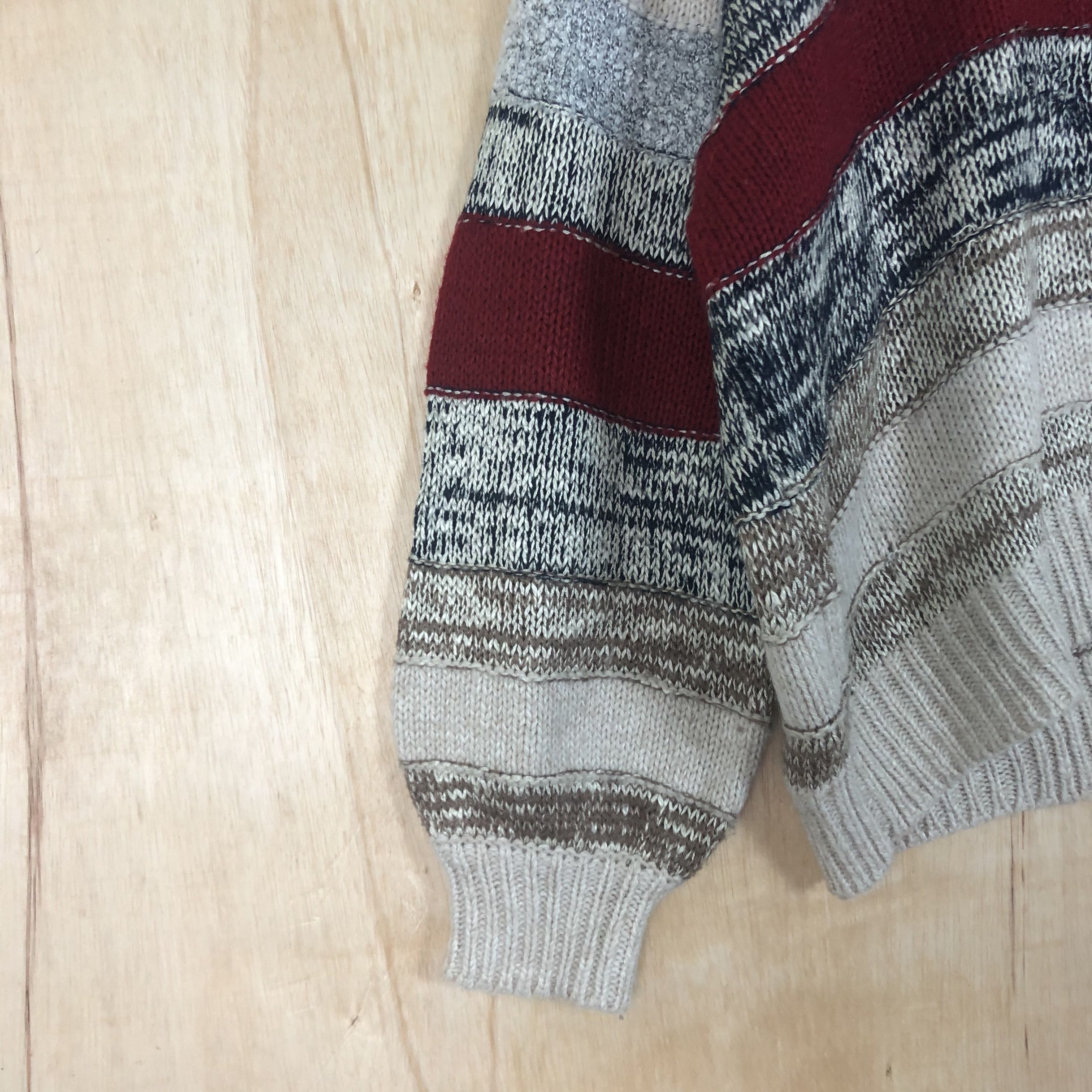 Aran Isles Knitwear DL Cube Sugar like coogi oversized Knitwear like coogi #c017 Size US M / EU 48-50 / 2 - 7 Thumbnail