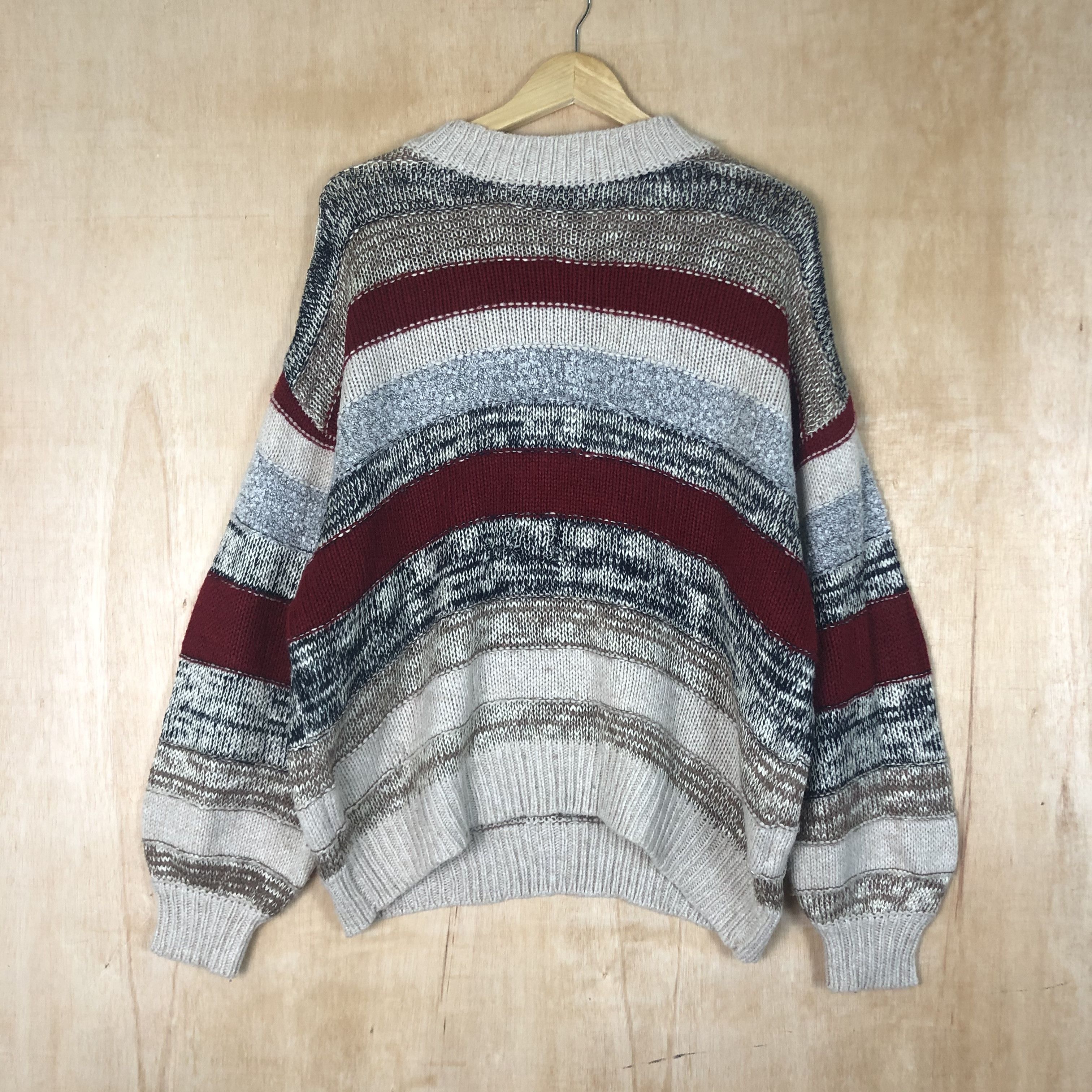 Aran Isles Knitwear DL Cube Sugar like coogi oversized Knitwear like coogi #c017 Size US M / EU 48-50 / 2 - 1 Thumbnail