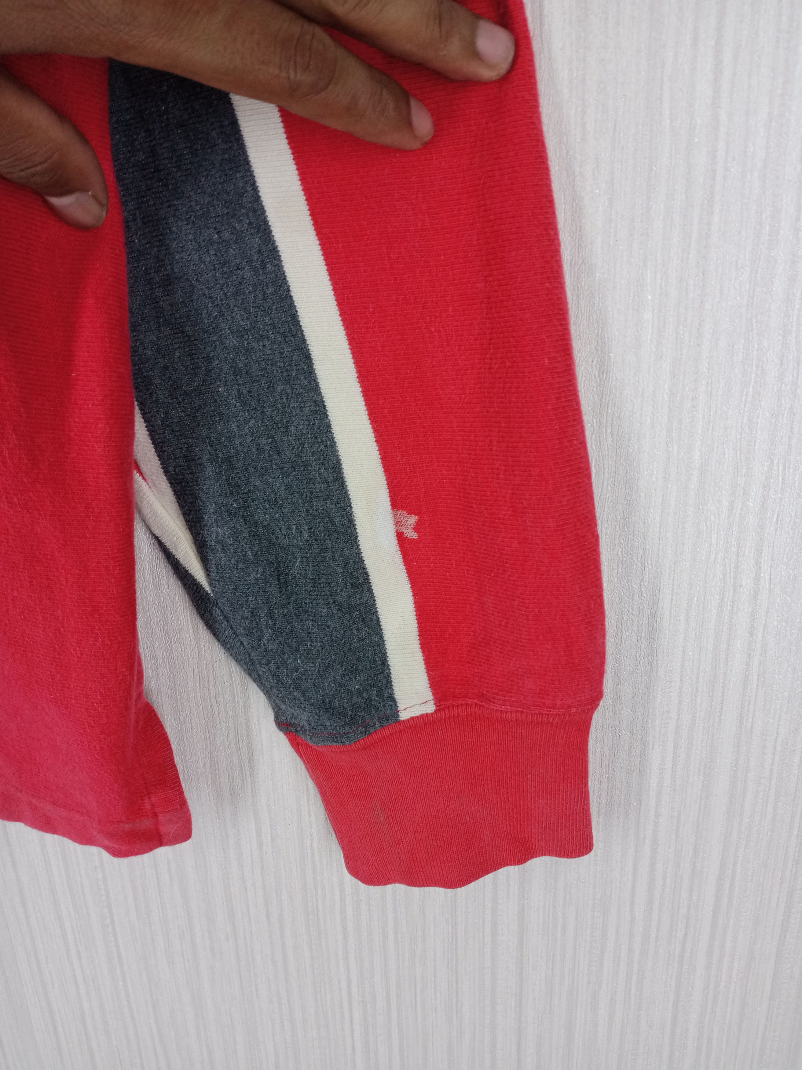 Polo Ralph Lauren Rare Vintage Polo Ralph Lauren Rugby Stripes Polo Shirt Size US XL / EU 56 / 4 - 3 Thumbnail