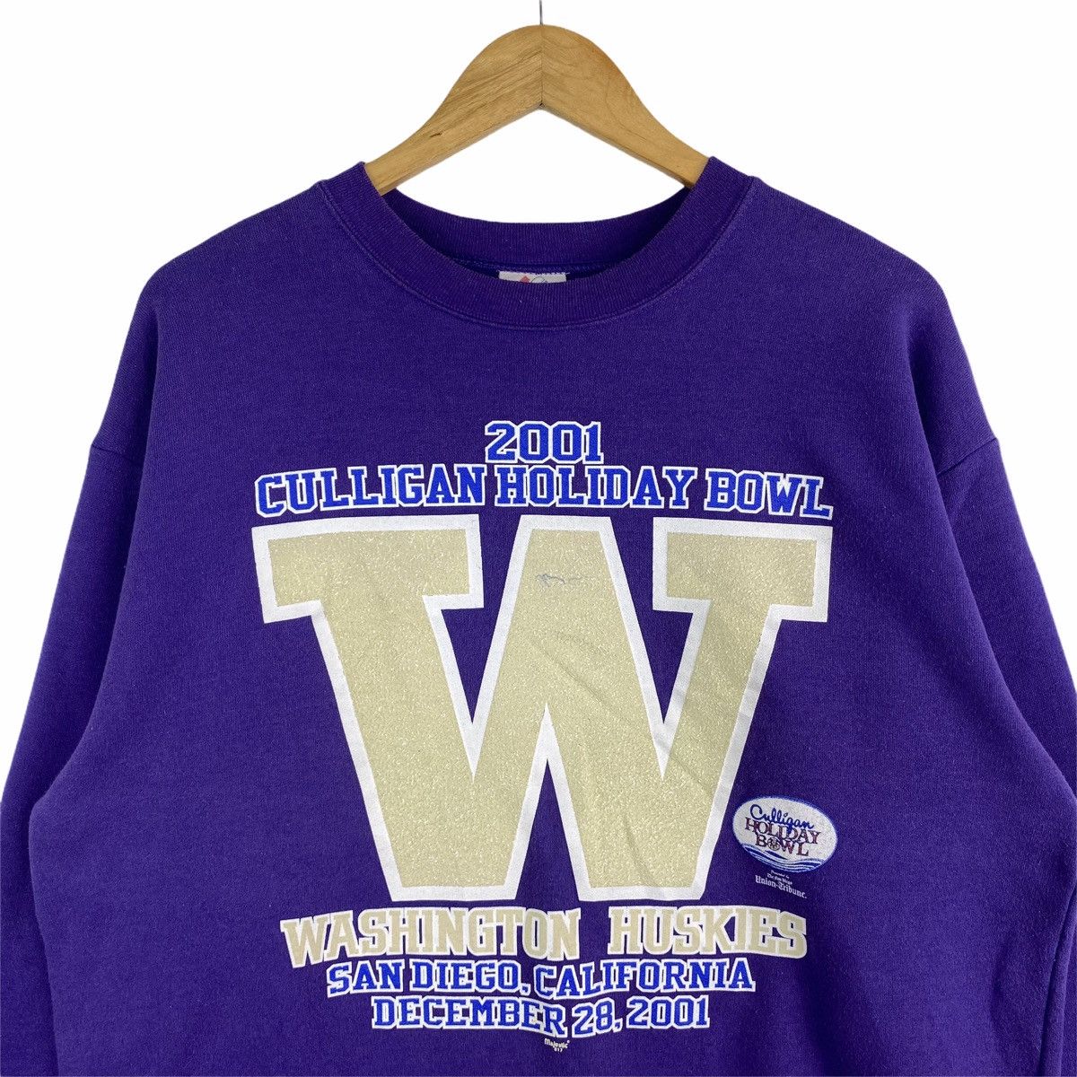 NFL Vintage CULLIGAN HOLIDAY BOWL America Football Sweatshirt Size US L / EU 52-54 / 3 - 3 Thumbnail