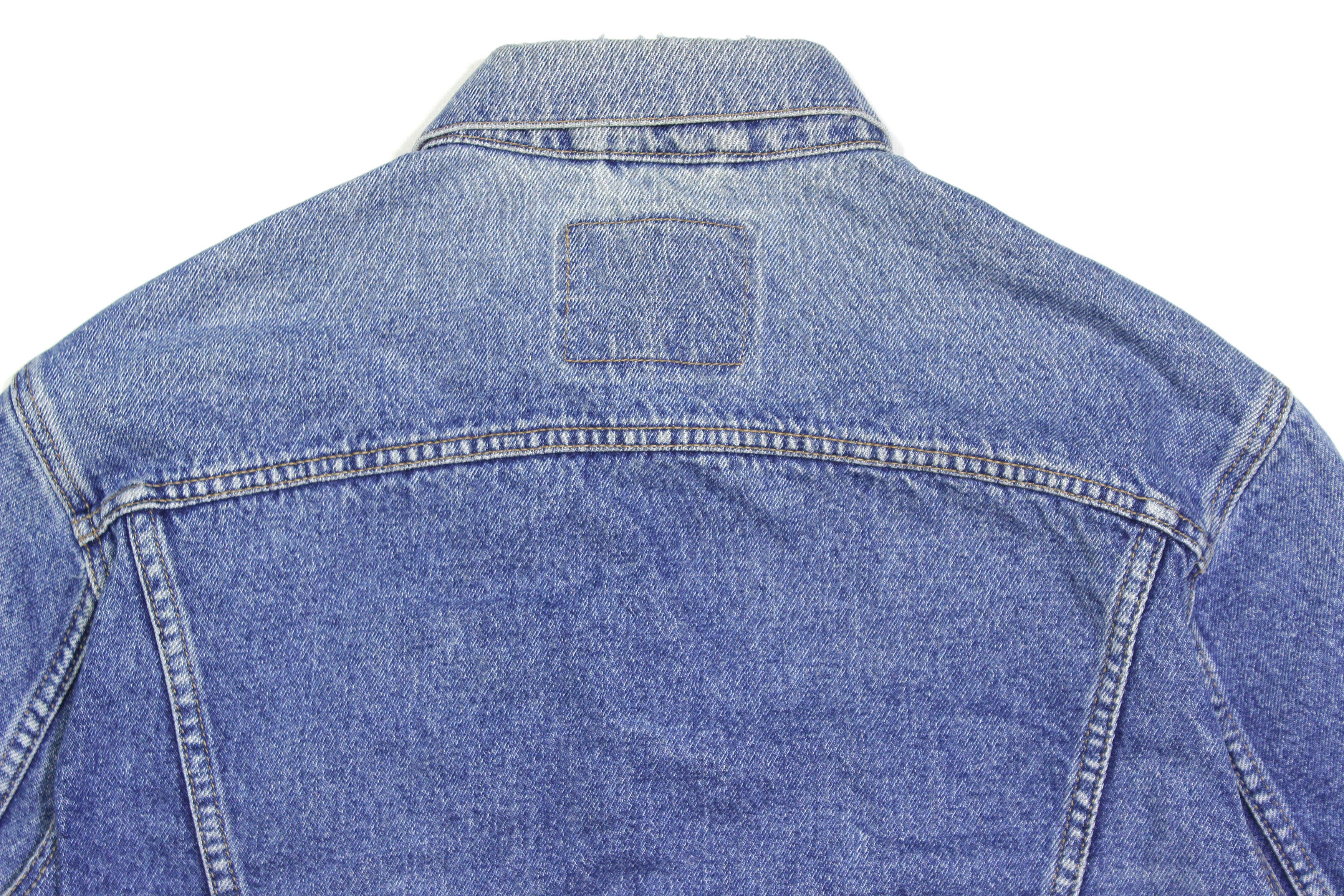 Levi's 90S Blue Texas Vintage Denim Jacket Size US M / EU 48-50 / 2 - 4 Thumbnail