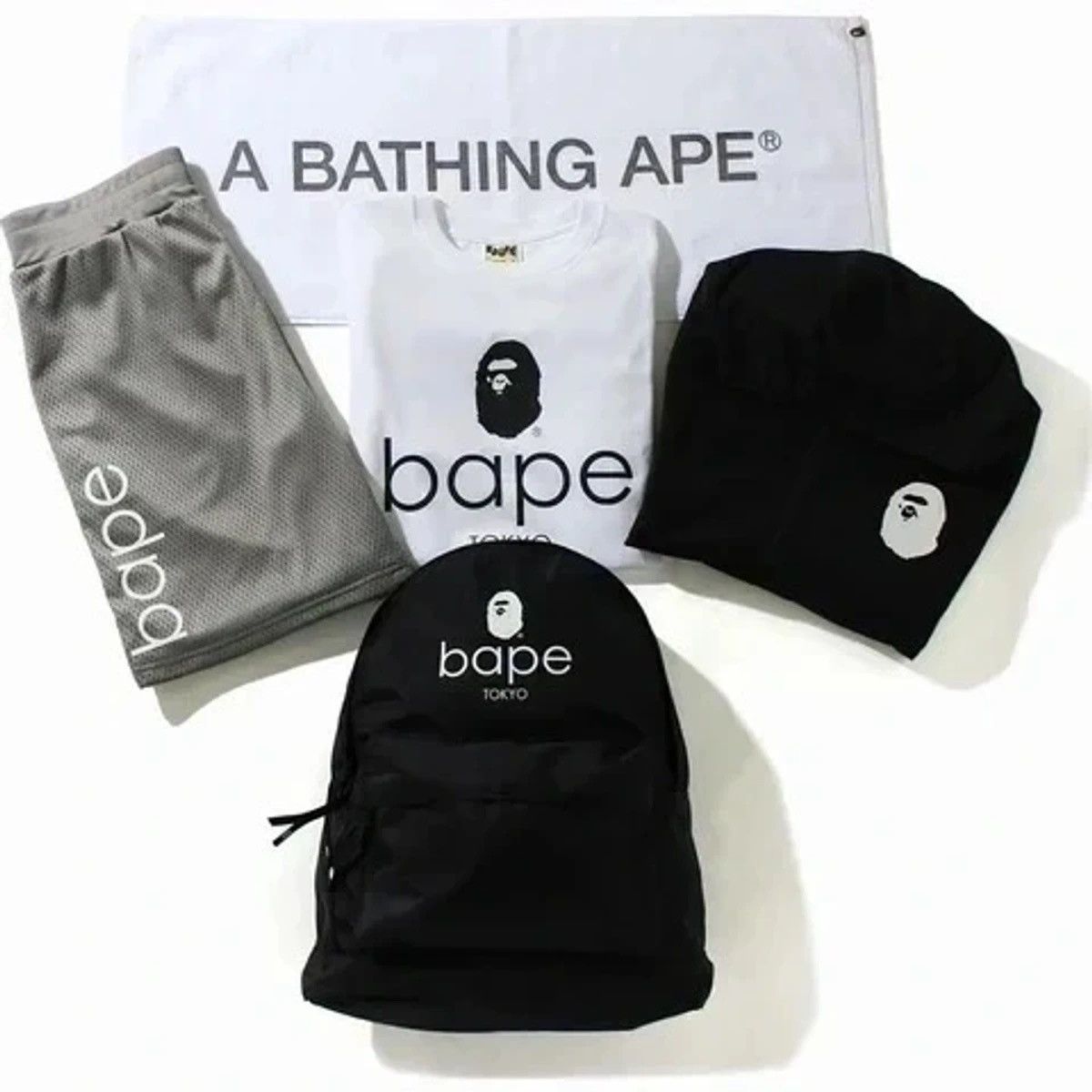 Bape Bape 2021 Summer Bag Training Club Tee White (Tee Only) Size US XL / EU 56 / 4 - 7 Thumbnail