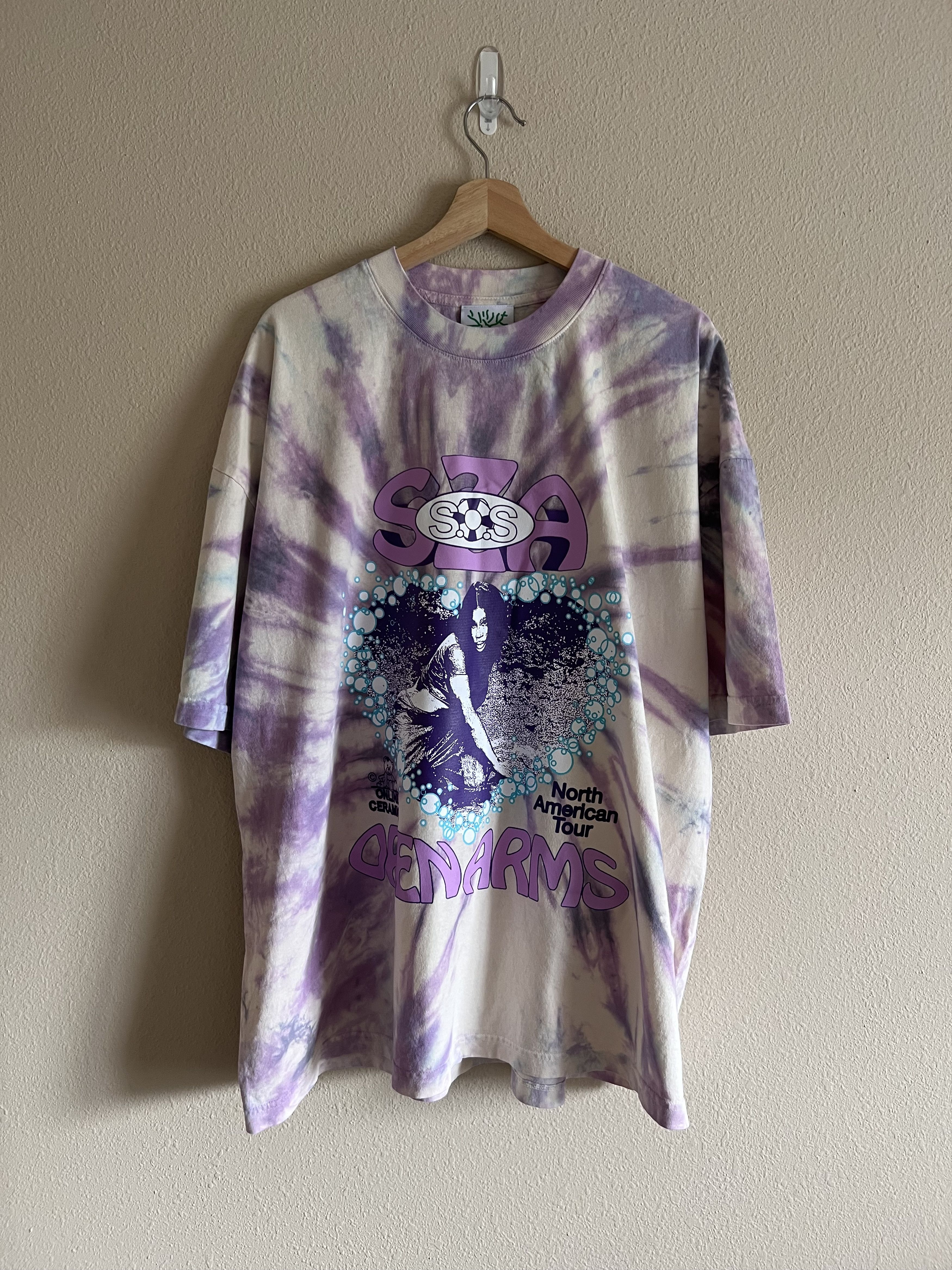 Online Ceramics SZA Open Arms Tie Dye Tee