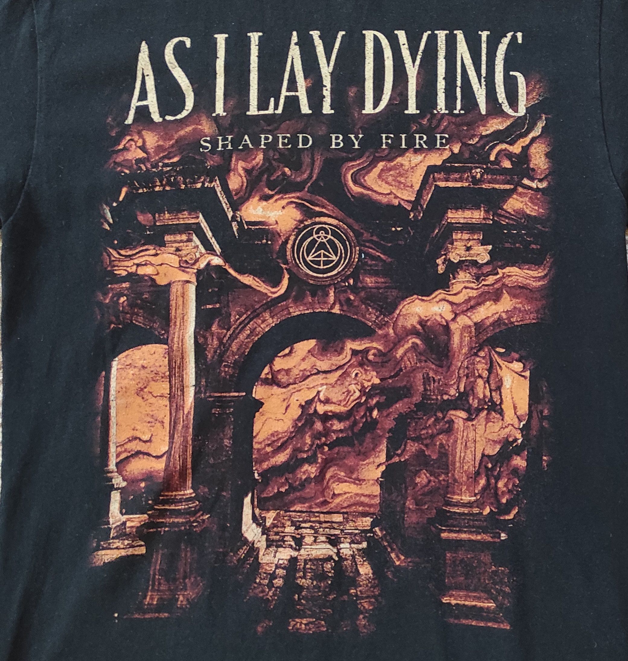 Band Tees As I Lay Dying 2019 Tour Shaped by Fire Tee T Shirt Size US M / EU 48-50 / 2 - 3 Thumbnail