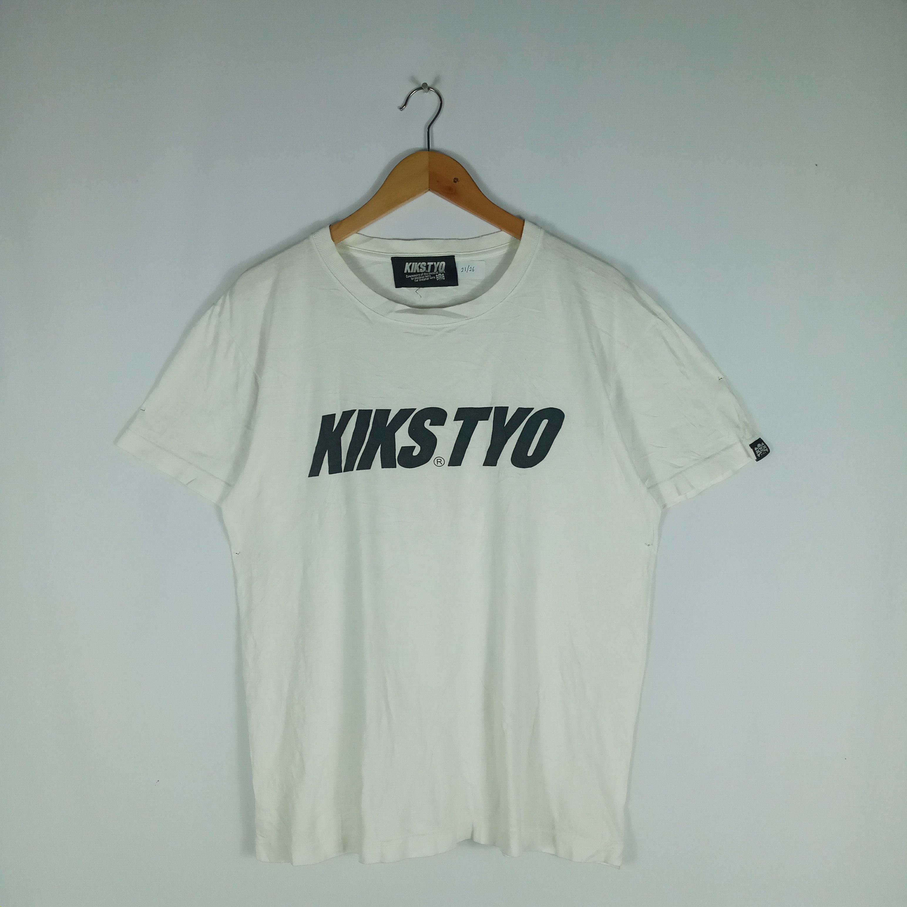 Japanese Brand × KIKS TYO × Vintage Vintage Classic Japanese Brand Kiks Tyo Big Spell Out Size US L / EU 52-54 / 3 - 1 Thumbnail