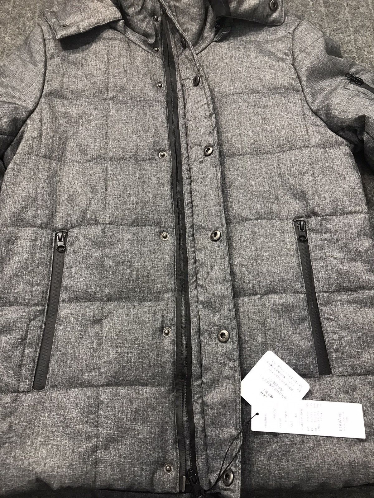 Japanese Brand Vintage Roshell puffer Jacket Snap Button Hoodie Size US M / EU 48-50 / 2 - 9 Thumbnail