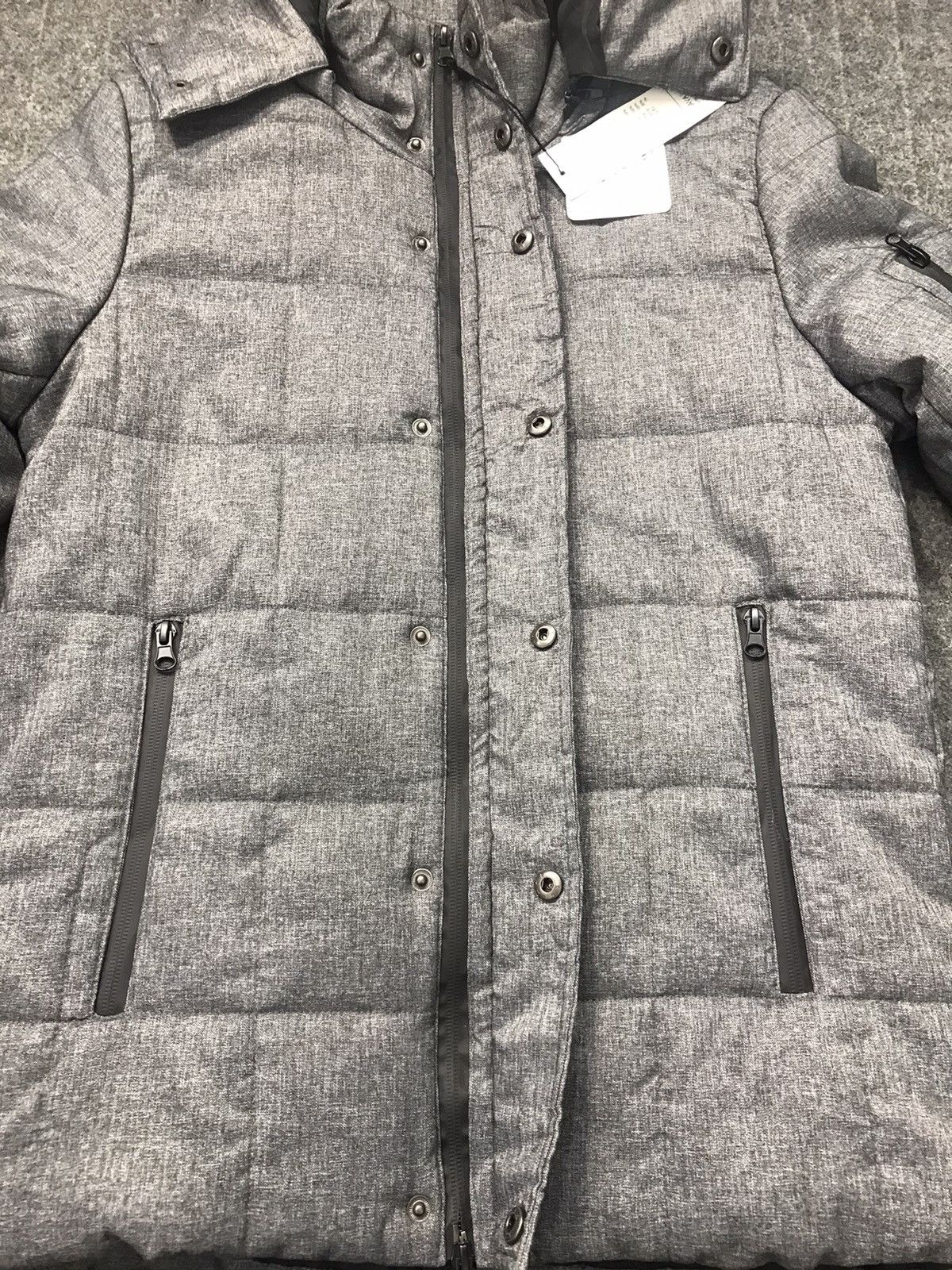 Japanese Brand Vintage Roshell puffer Jacket Snap Button Hoodie Size US M / EU 48-50 / 2 - 8 Thumbnail