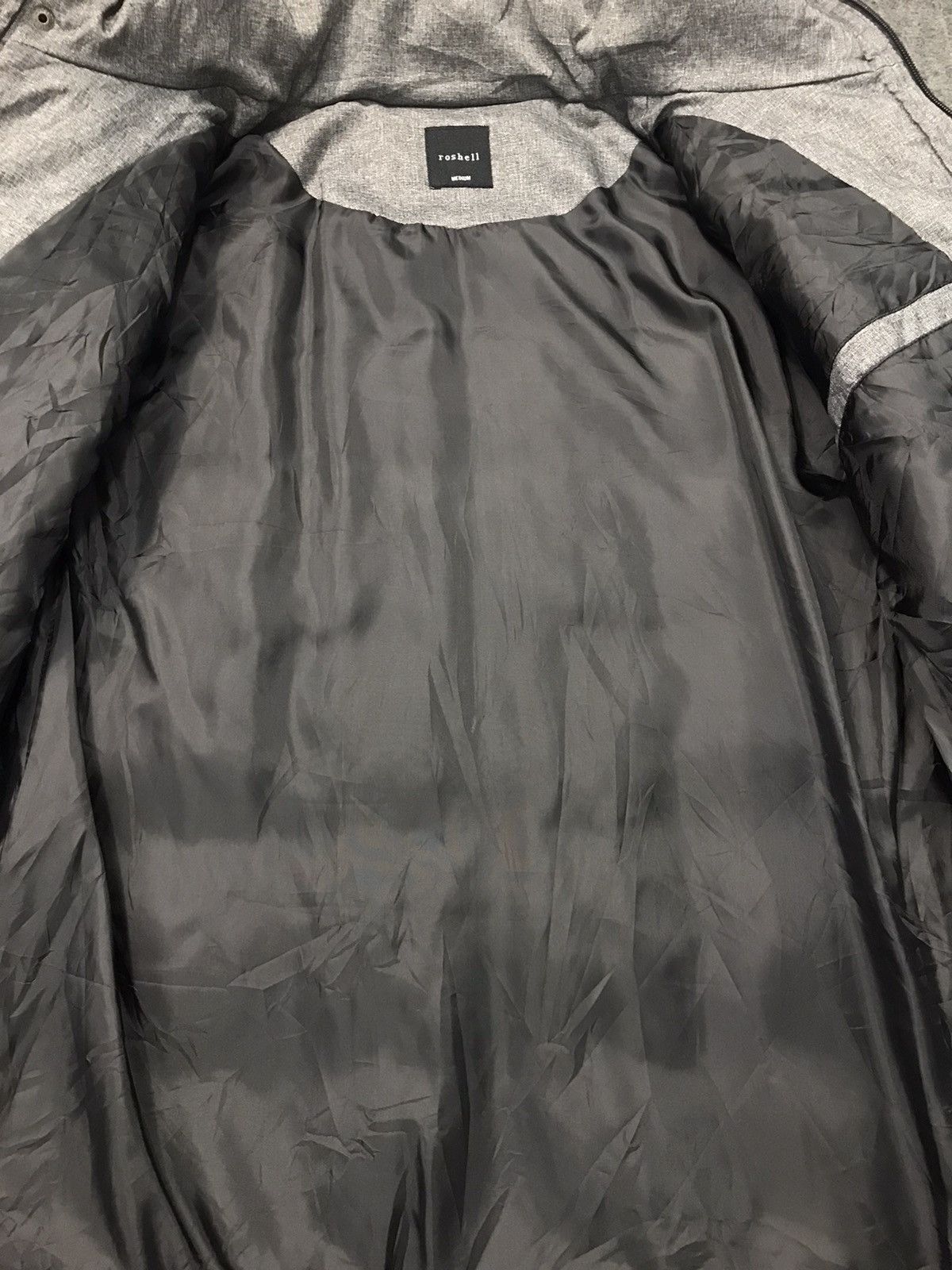 Japanese Brand Vintage Roshell puffer Jacket Snap Button Hoodie Size US M / EU 48-50 / 2 - 10 Thumbnail