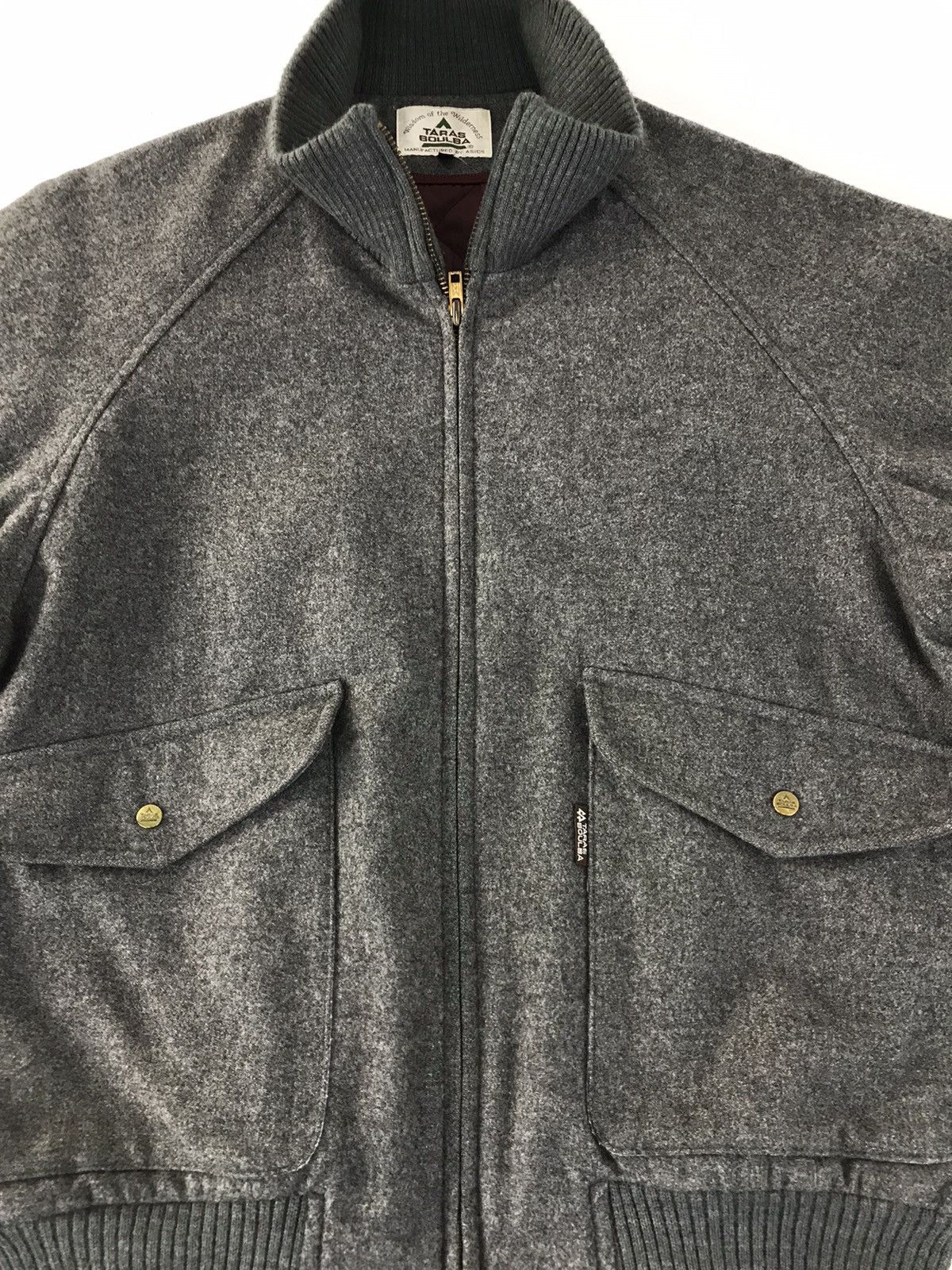 Japanese Brand × Vintage Vintage Taras Boulba Double Pocket Zipper Jaket Size US L / EU 52-54 / 3 - 3 Thumbnail