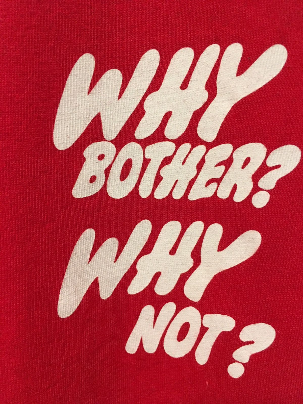 Girls Don't Cry × Uniqlo × Vintage ‼️‼️FINAL PRICE Uniqlo Verdy Why Bother Why Not Tee Size US S / EU 44-46 / 1 - 2 Thumbnail