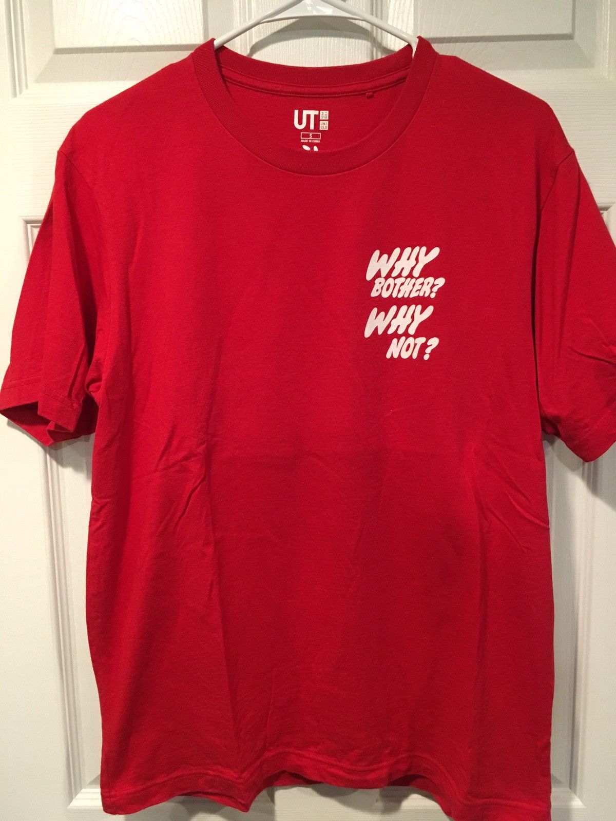 Girls Don't Cry × Uniqlo × Vintage ‼️‼️FINAL PRICE Uniqlo Verdy Why Bother Why Not Tee Size US S / EU 44-46 / 1 - 1 Thumbnail