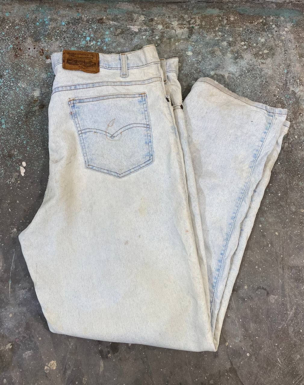 Levi's vintage levis 540 orange tab flex denim made in usa Size US 41 - 13 Thumbnail