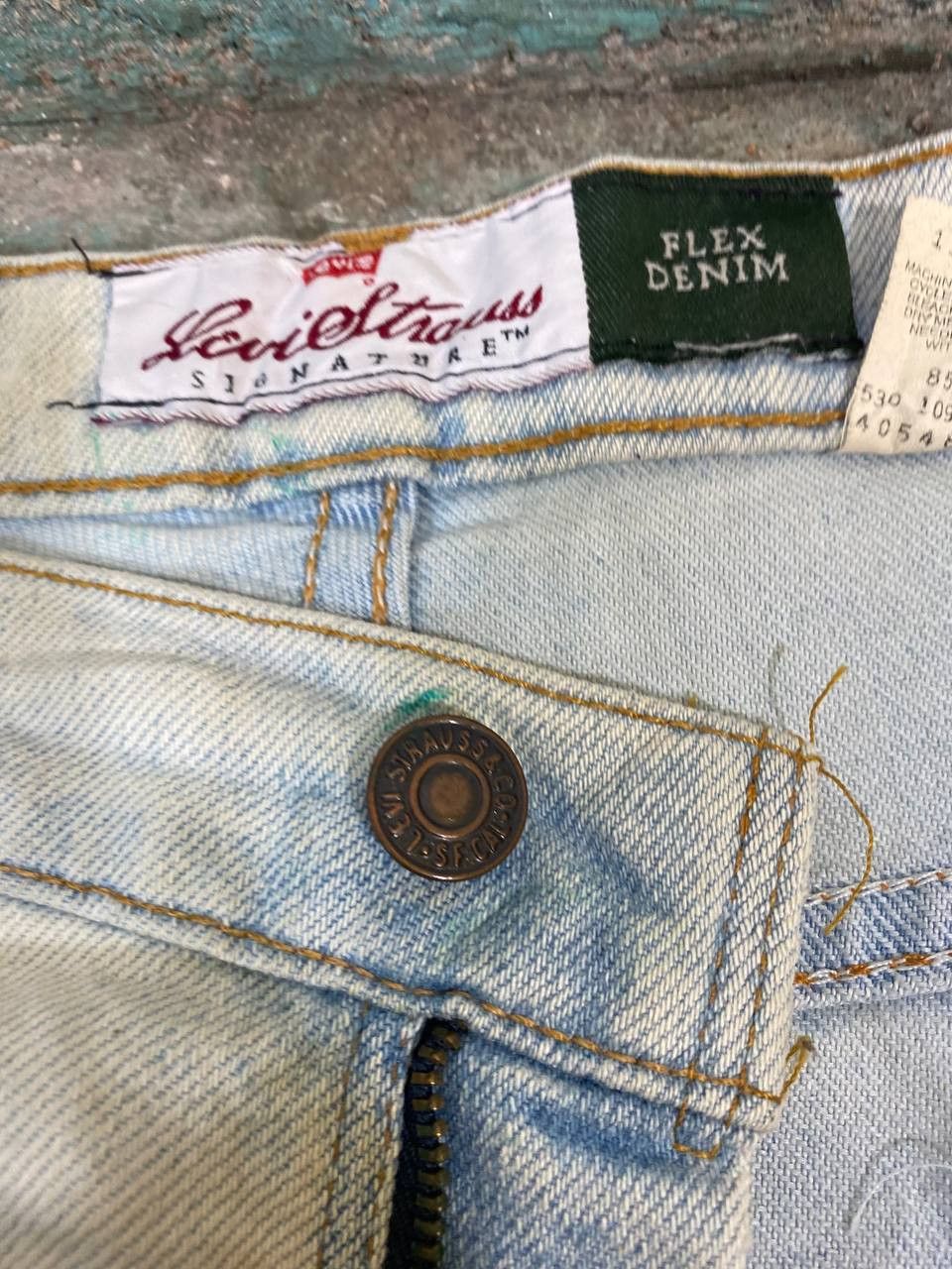 Levi's vintage levis 540 orange tab flex denim made in usa Size US 41 - 12 Thumbnail